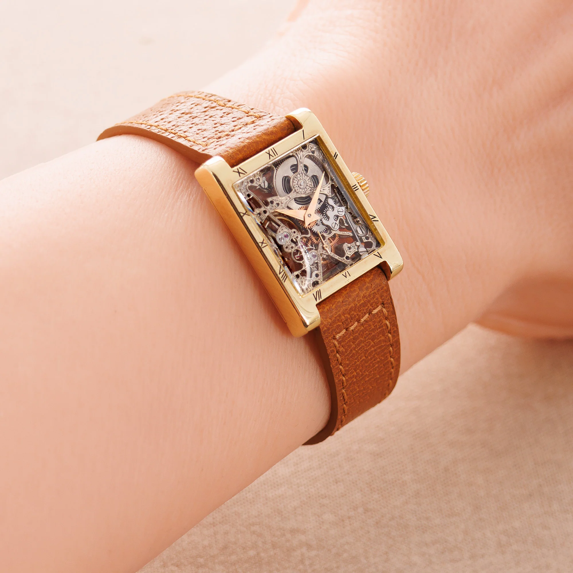 Audemars Piguet Yellow Gold Skeleton Watch, 1950s - Image 6