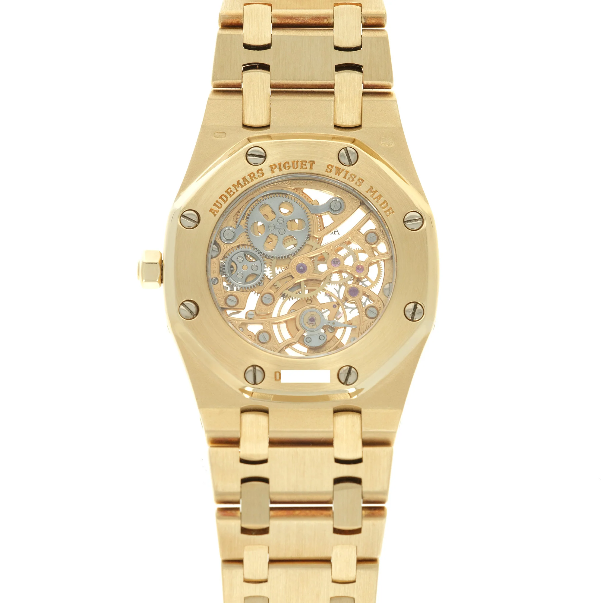 Audemars Piguet Yellow Gold Skeleton Watch - Image 4