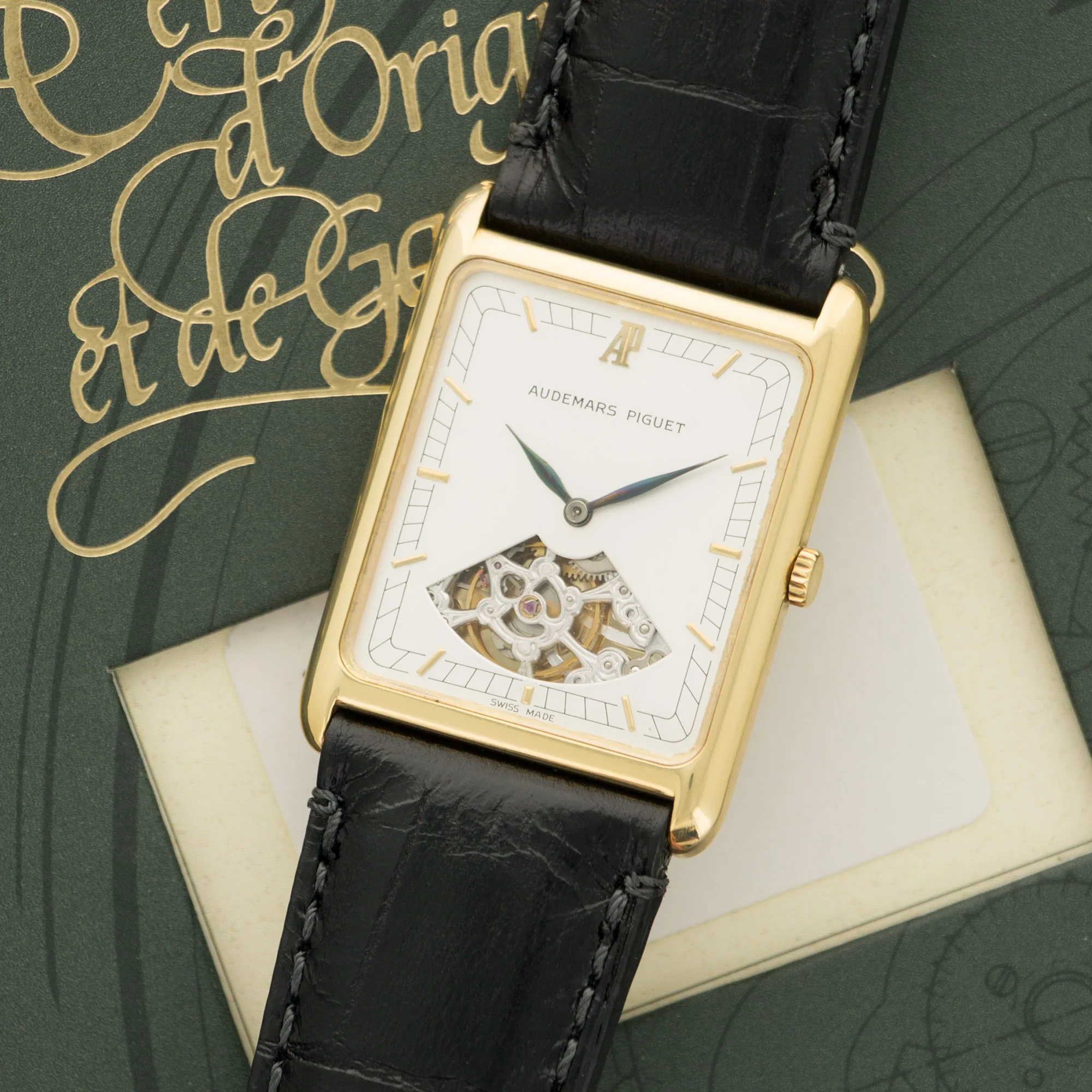 Audemars Piguet Yellow Gold Skeleton Watch Ref. 14529 - Image 2