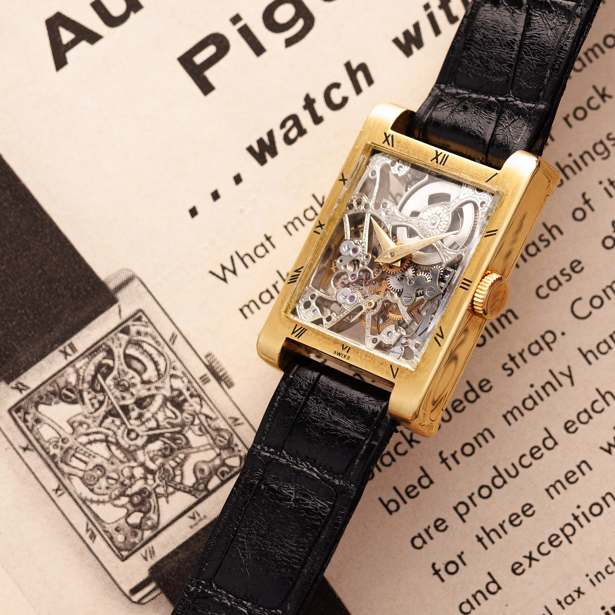 Audemars Piguet Yellow Gold Skeleton Watch Ref. 5036 - Image 2