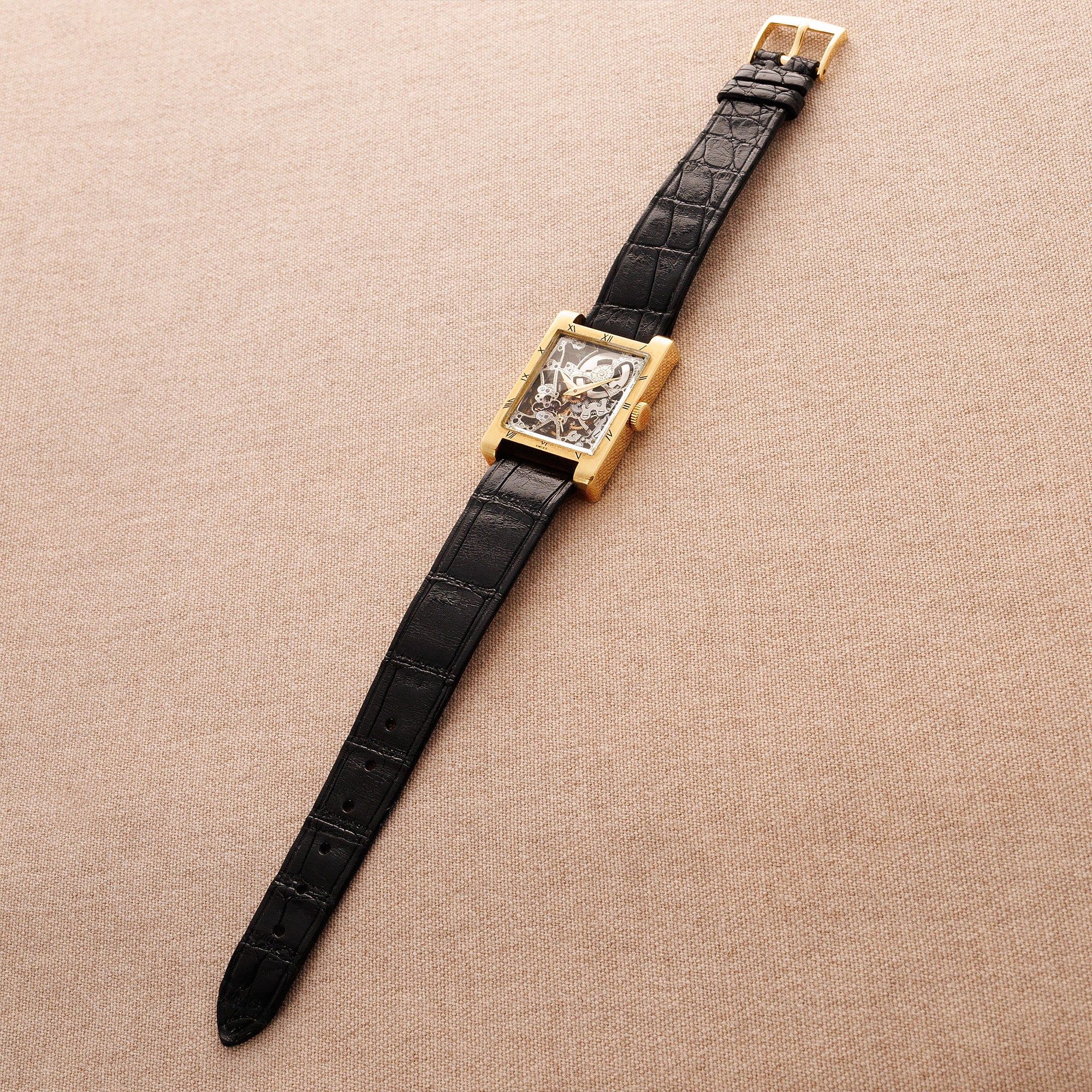 Audemars Piguet Yellow Gold Skeleton Watch Ref. 5036 - Image 4
