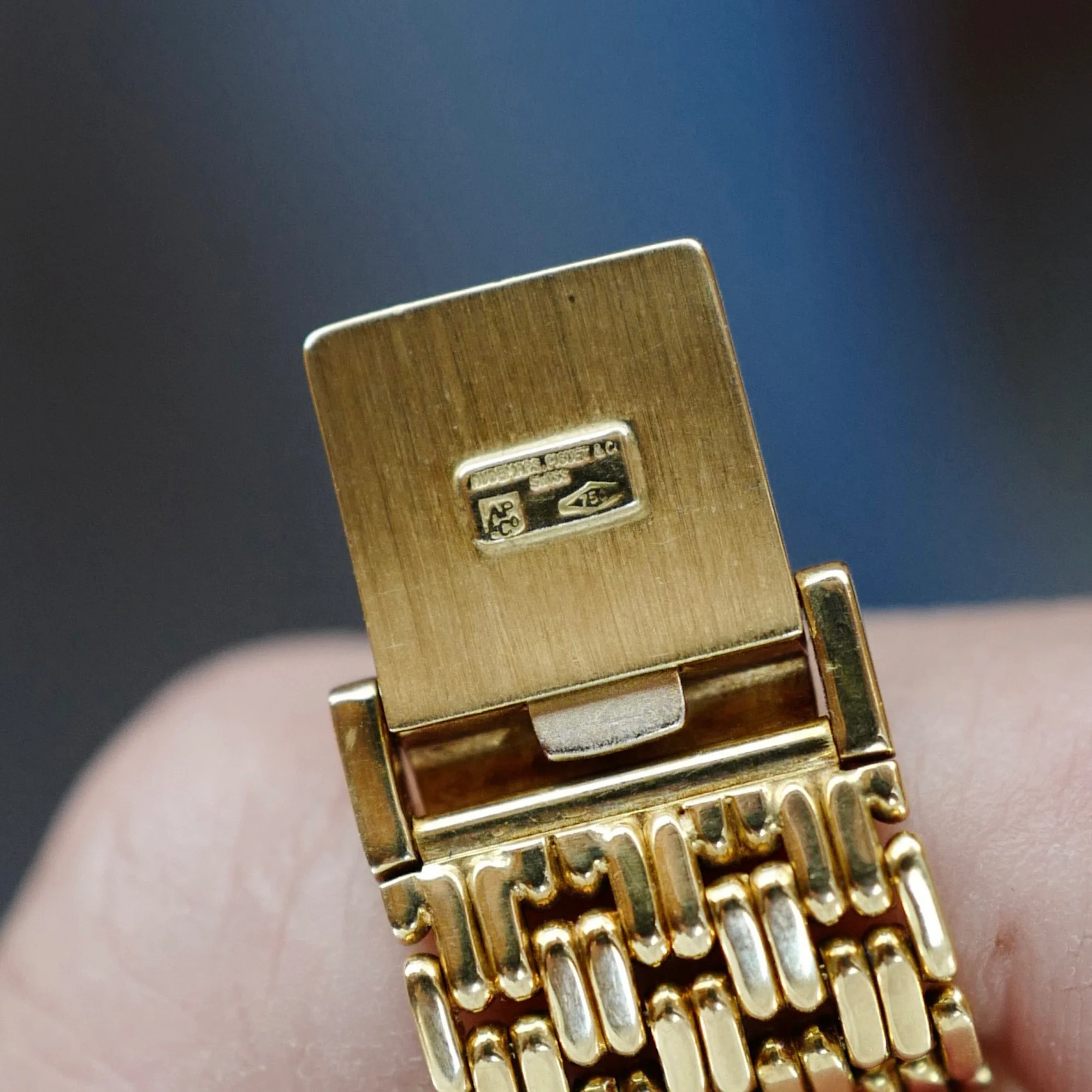 Audemars Piguet Yellow Gold Skeleton Watch Ref. BA4266 on Bracelet - Image 5