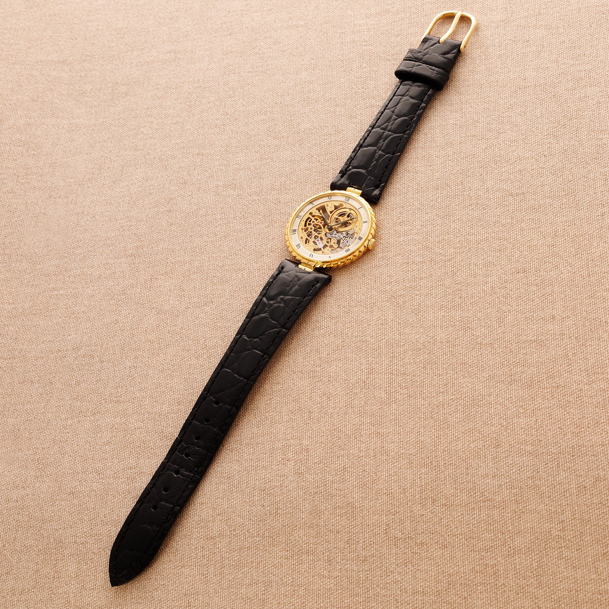 Audemars Piguet Yellow Gold Skeletonized Watch Ref. 5677 - Image 7