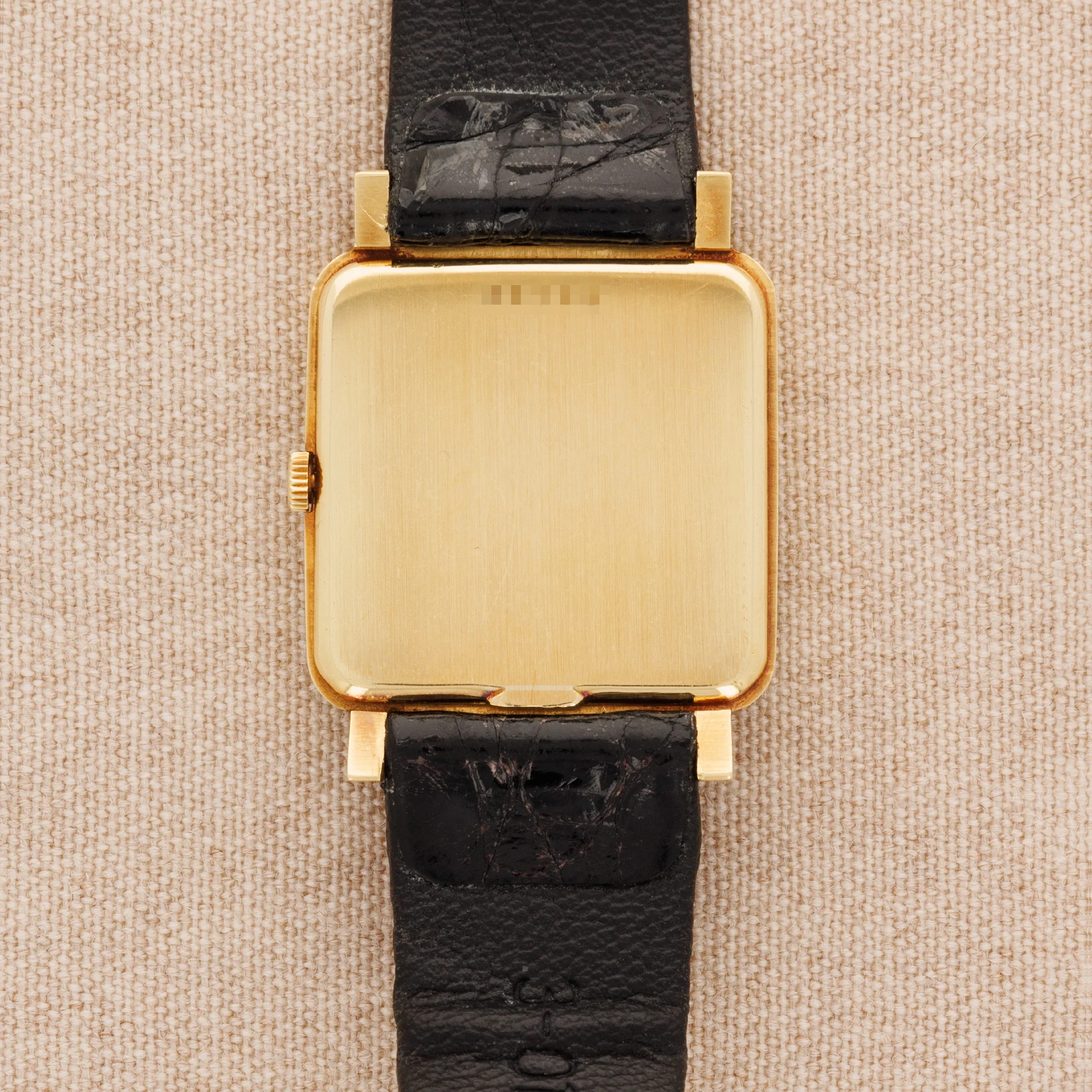 Audemars Piguet Yellow Gold Square Watch Retailed by Turler - Image 3