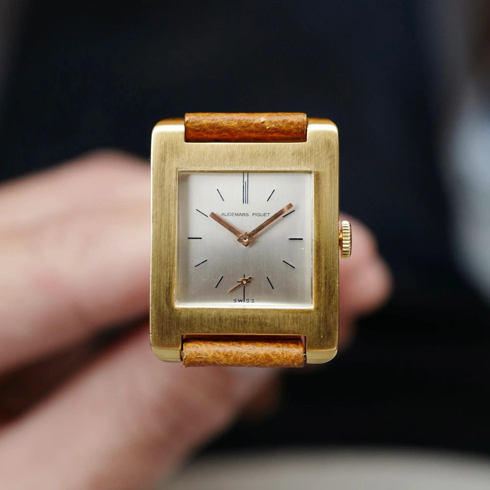 Audemars Piguet Yellow Gold Tank Normale Watch - Image 4
