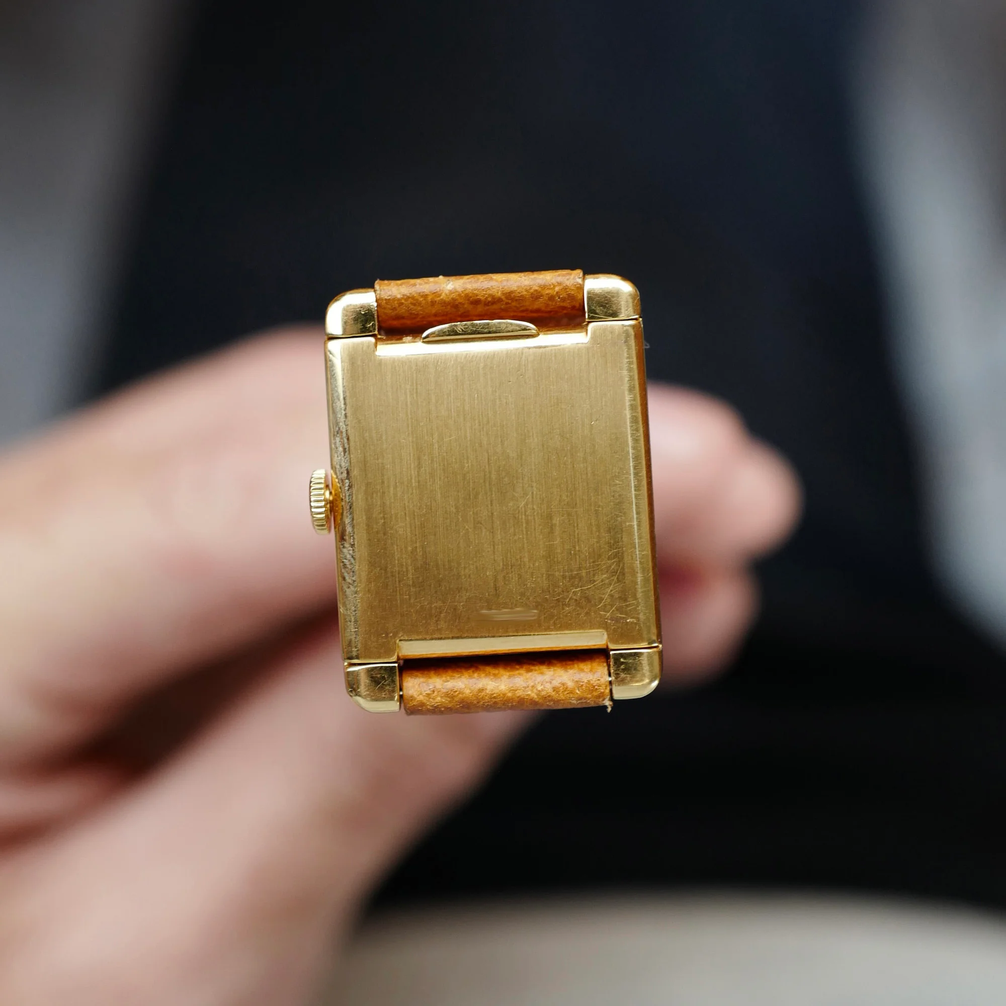 Audemars Piguet Yellow Gold Tank Normale Watch - Image 5