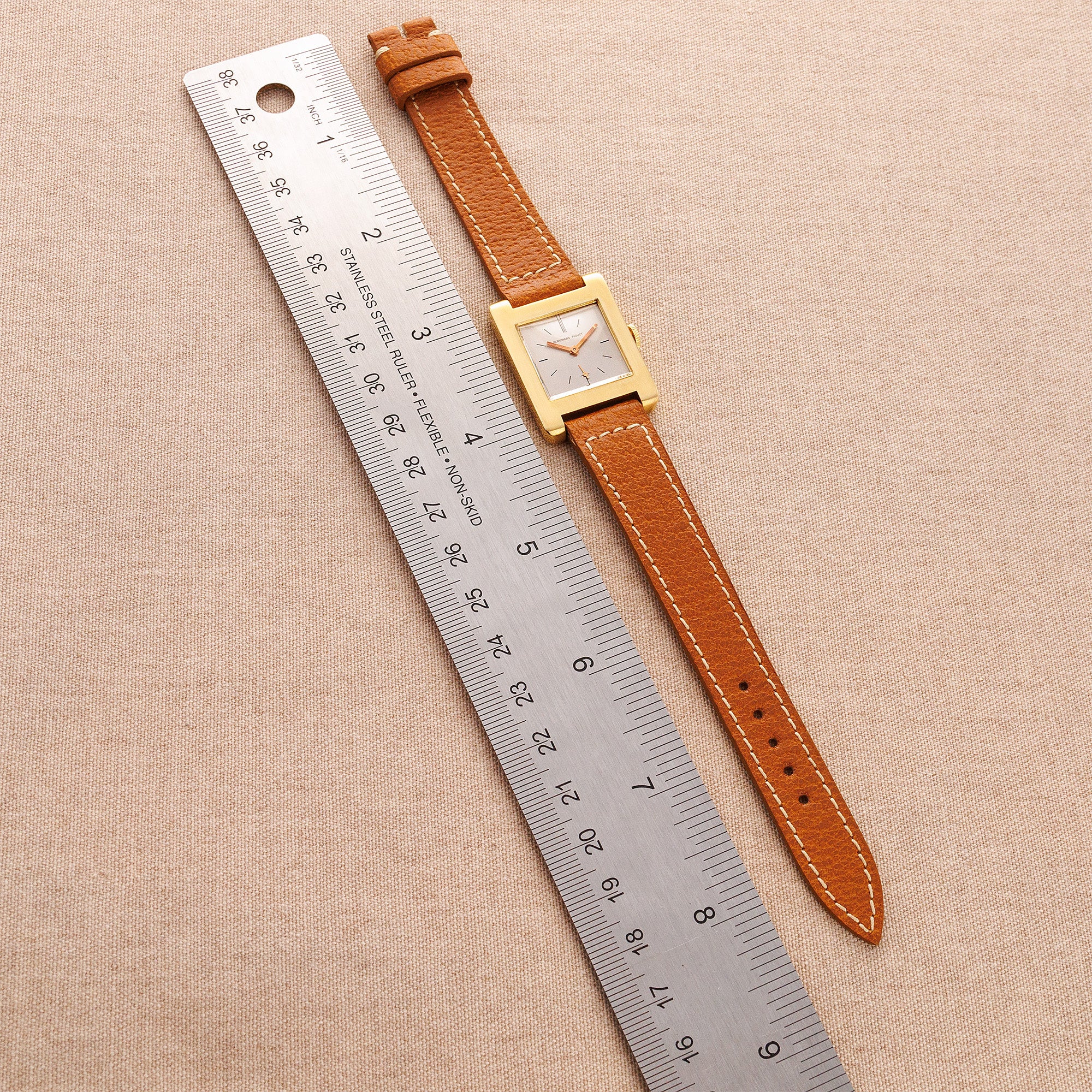 Audemars Piguet Yellow Gold Tank Normale Watch - Image 8