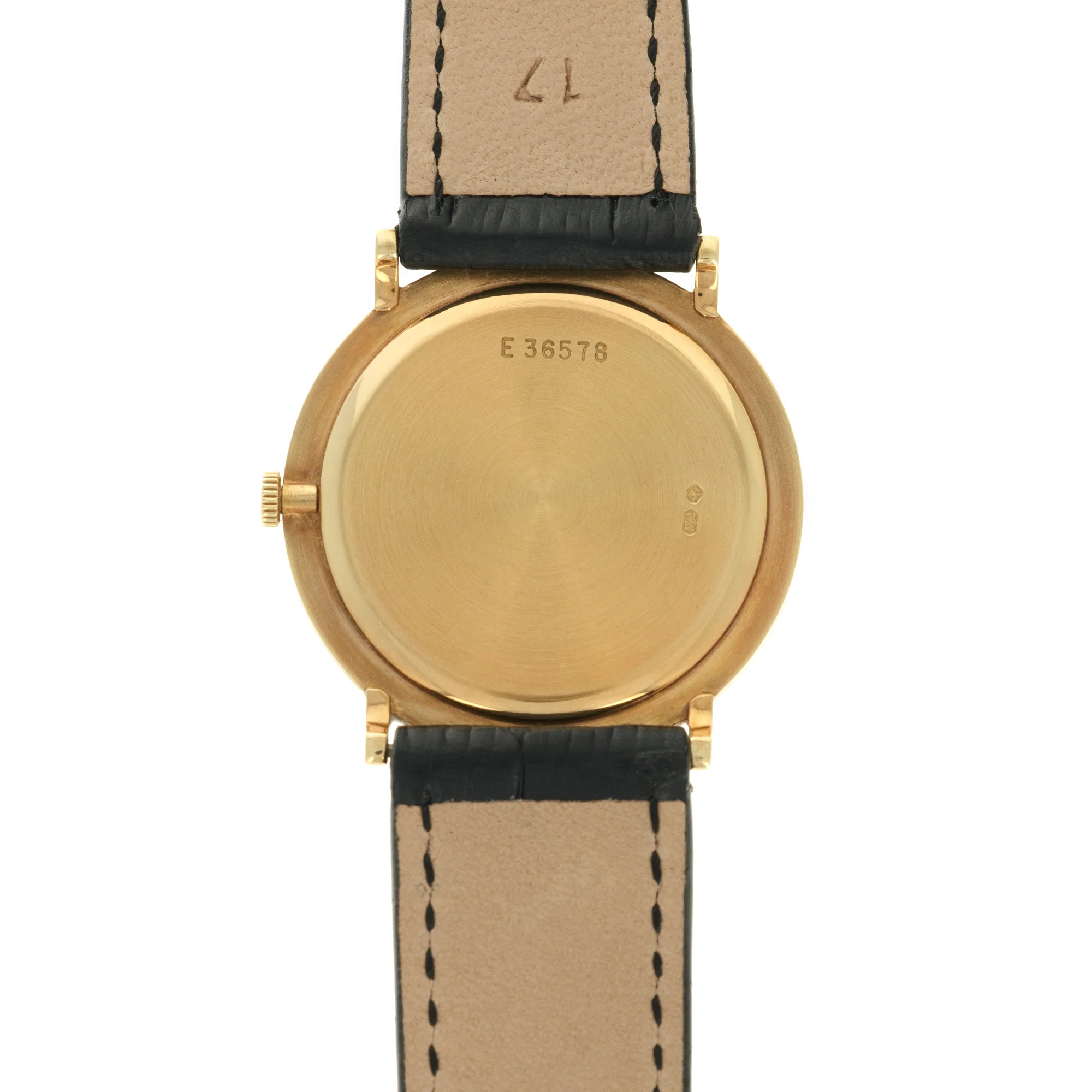 Audemars Piguet Yellow Gold Ultra-Thin Strap Watch - Image 4