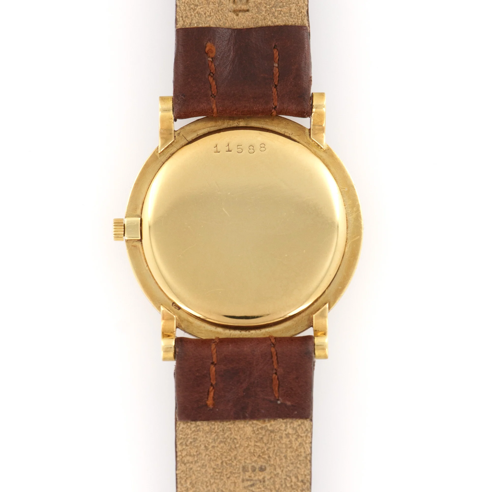 Audemars Piguet Yellow Gold Ultra-Thin Strap Watch, Retailed by Turler - Image 4