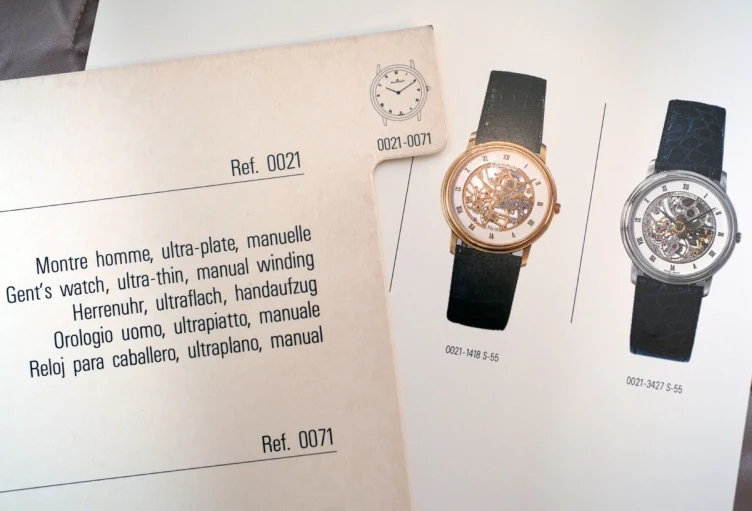 Blancpain Platinum Skeleton Watch Ref. 0021 - Image 4
