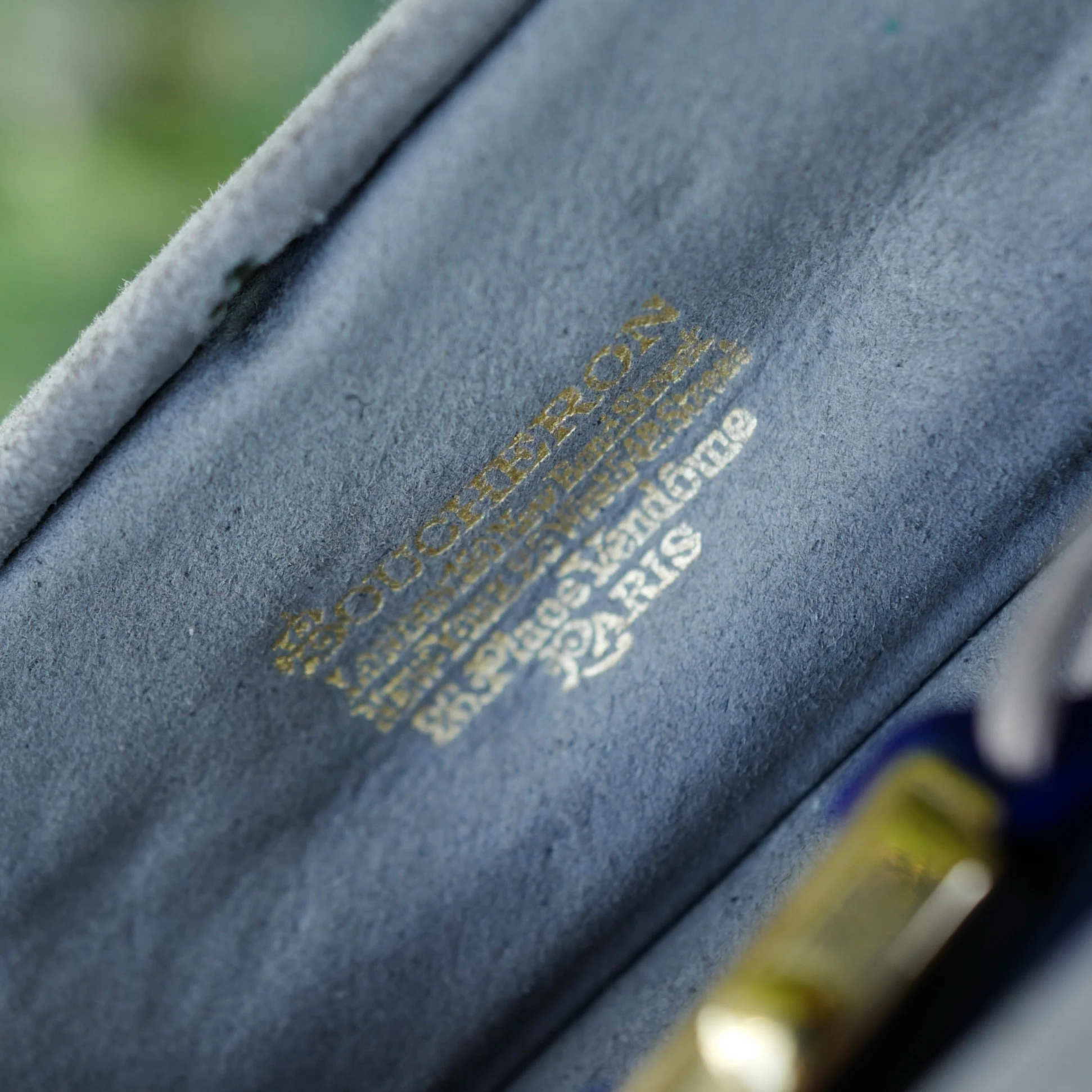 Boucheron Yellow Gold Lapis Watch in Original Fitted Box (New Arrival) - Image 8