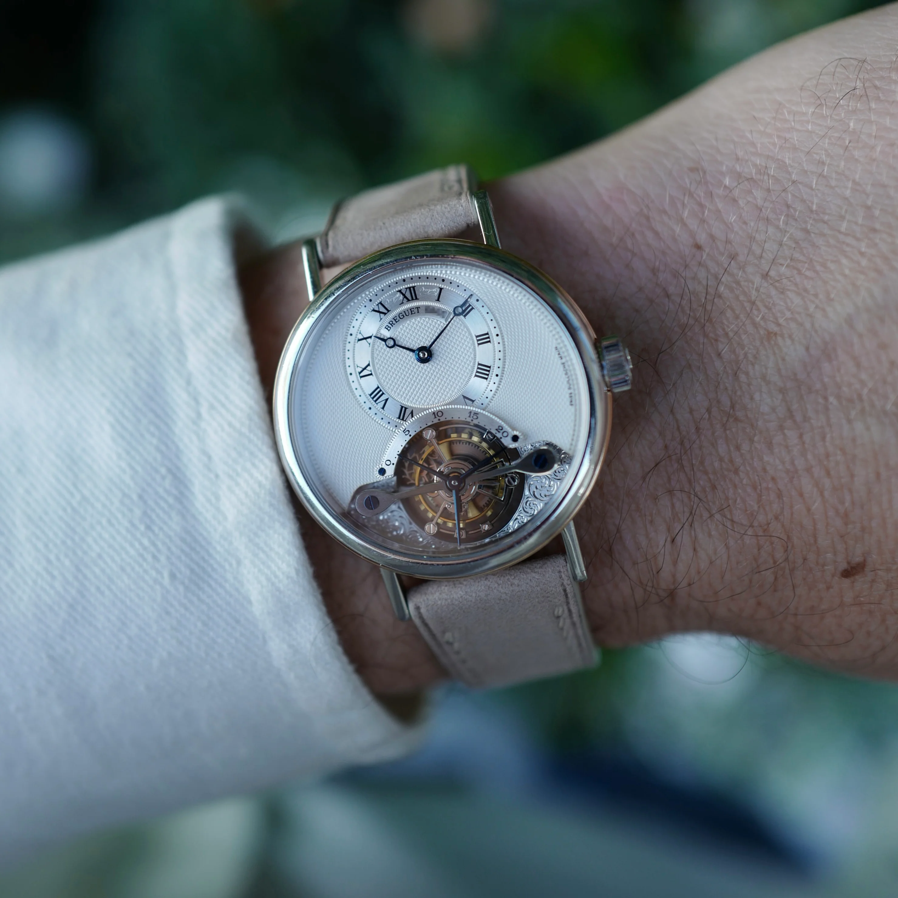 Breguet Platinum and Rose Gold Tourbillon Ref. 3457 (New Arrival)