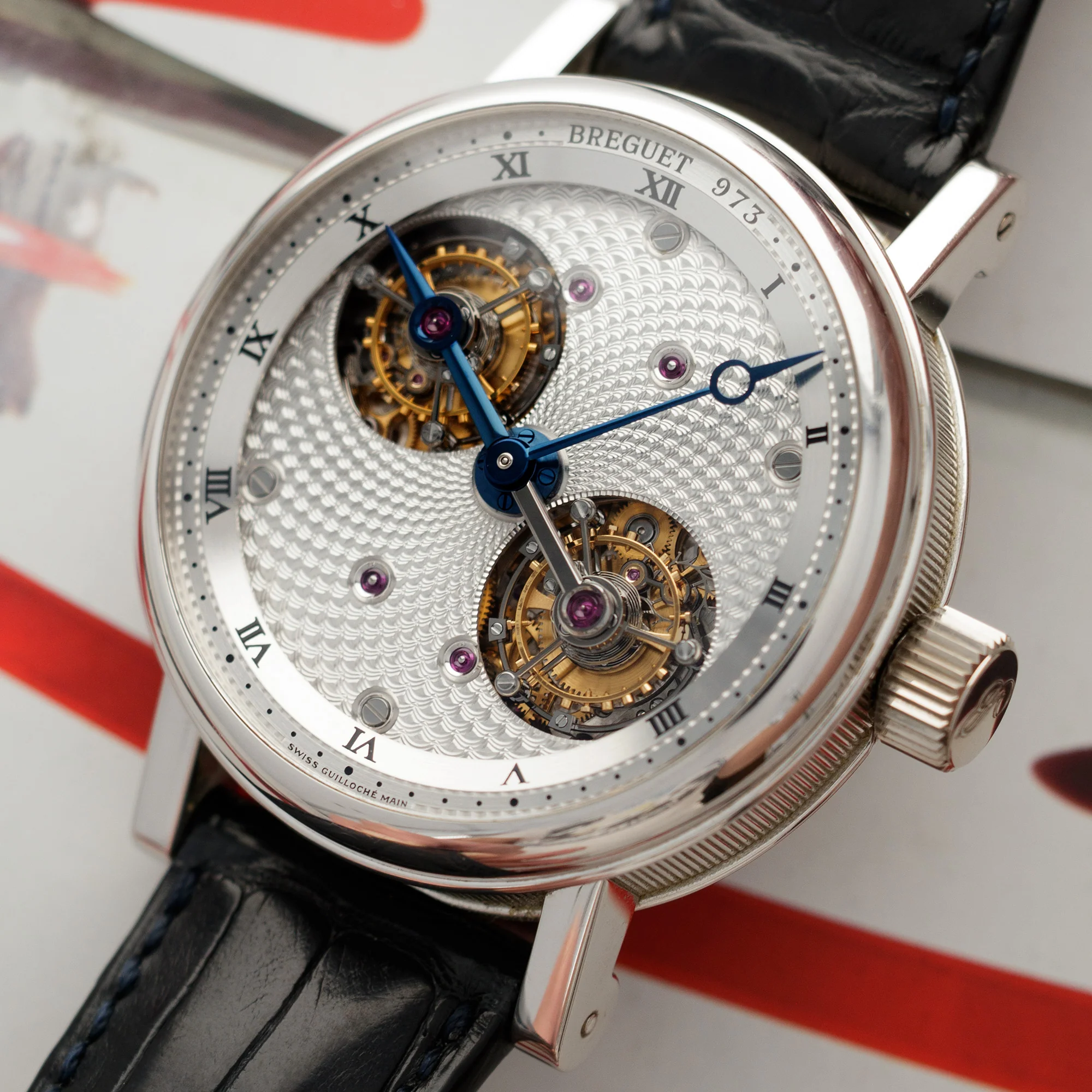 Breguet Platinum Double Tourbillon Watch Ref. 5347PT - Image 2
