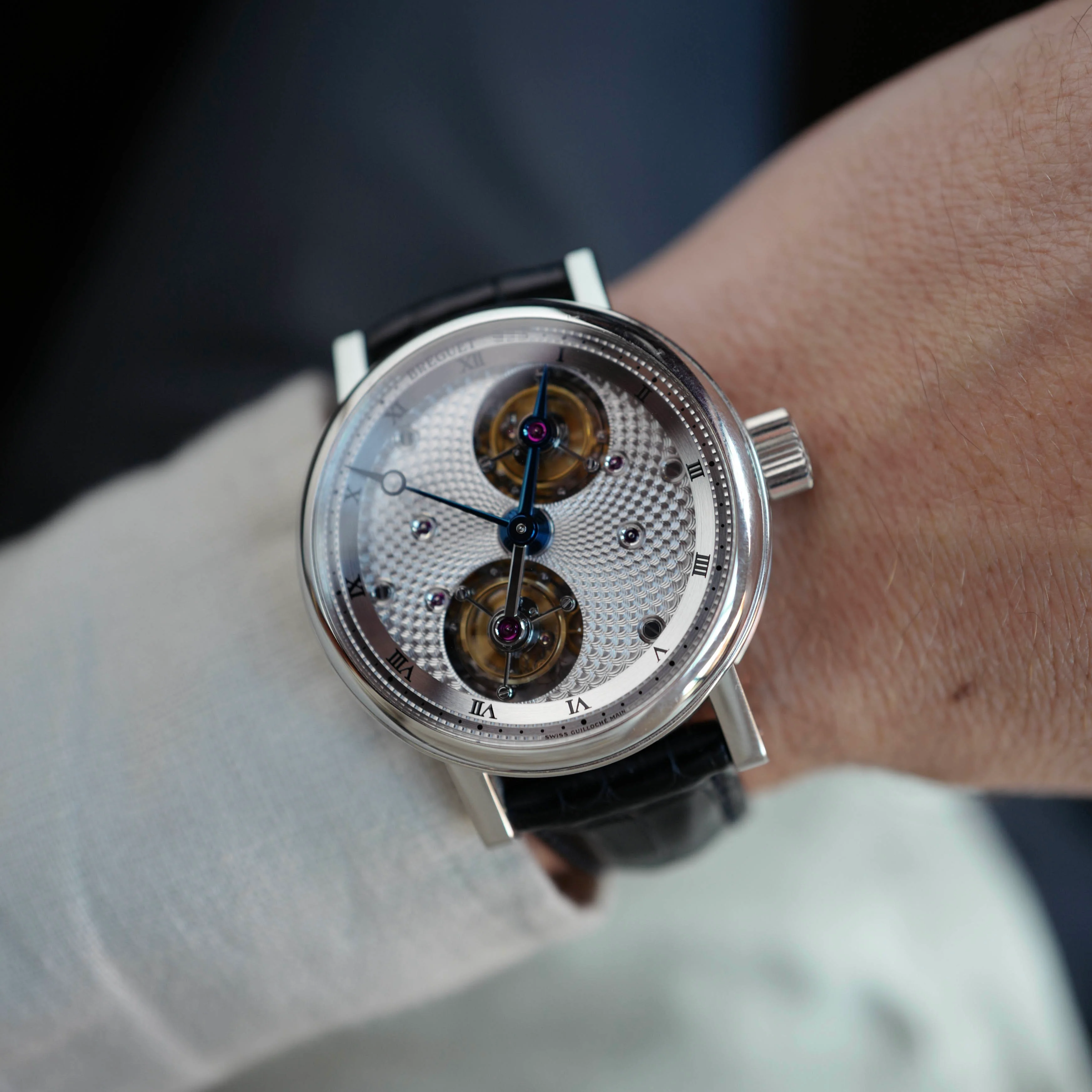 Breguet Platinum Double Tourbillon Watch Ref. 5347PT - Image 3