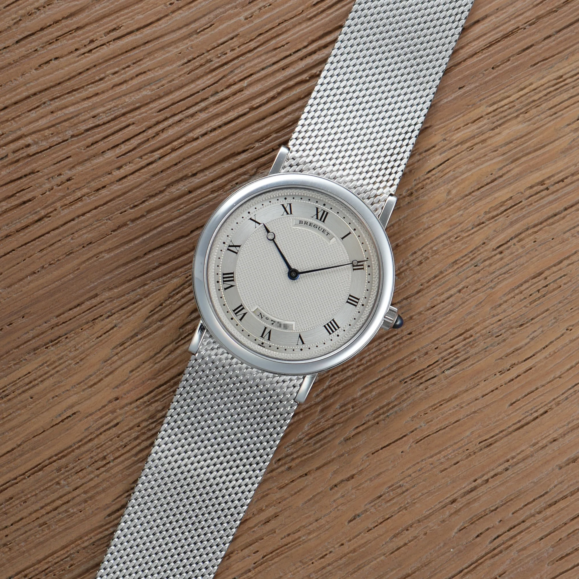 Breguet White Gold Classique Automatic Watch, Retailed by Chaumet (New Arrival)