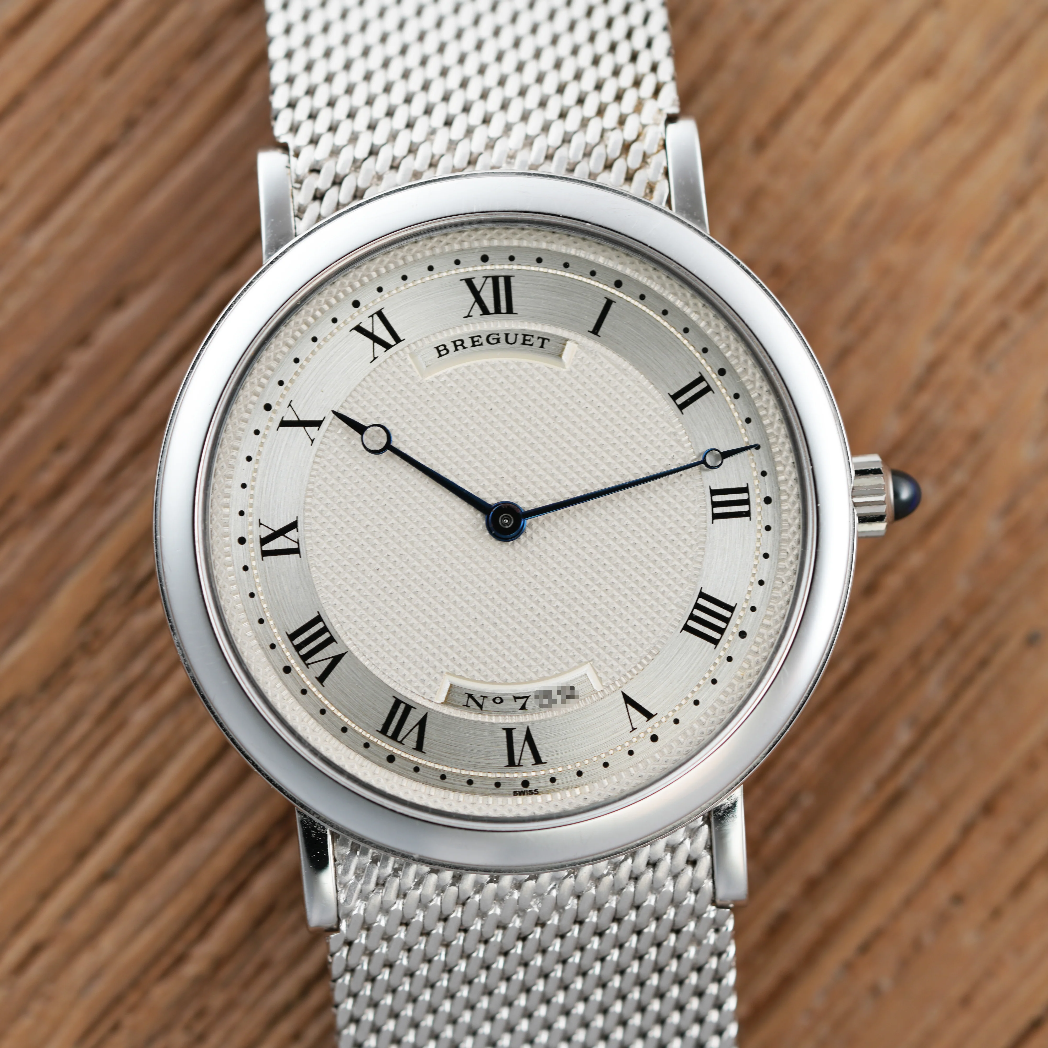 Breguet White Gold Classique Automatic Watch, Retailed by Chaumet (New Arrival) - Image 2