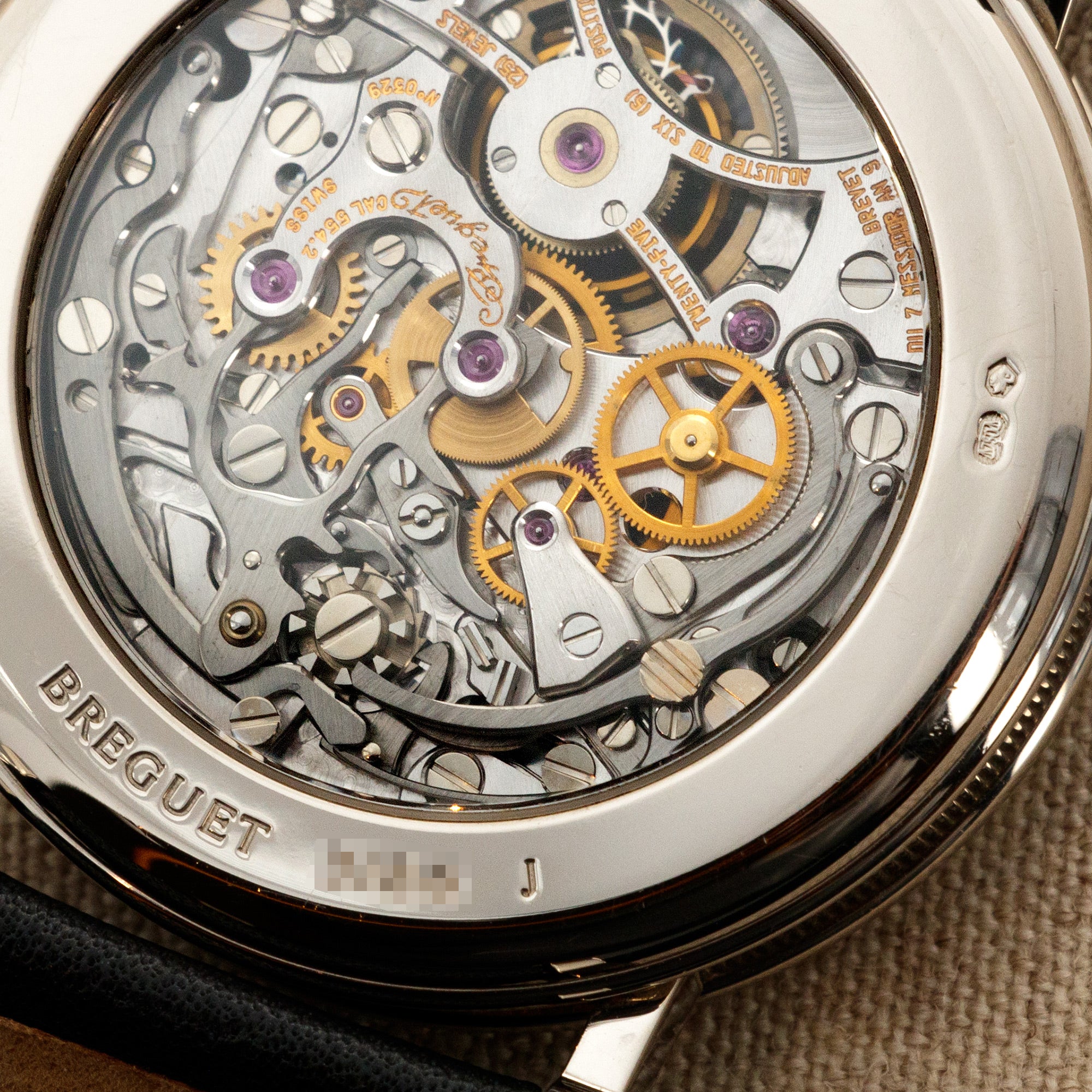 Breguet White Gold Chronograph Tourbillon Watch Ref. 3577 - Image 5