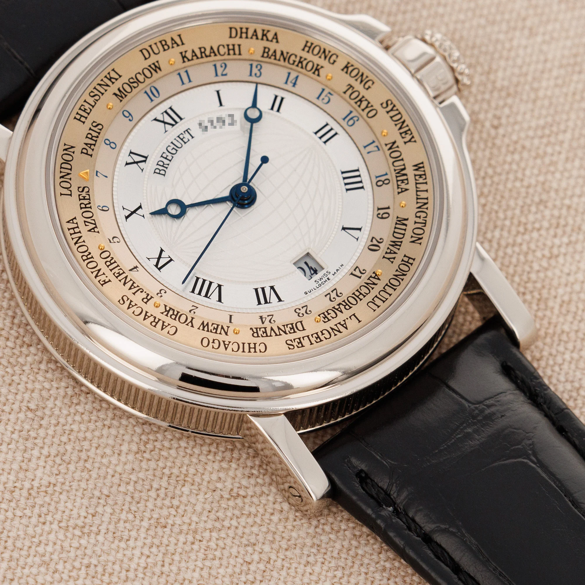 Breguet White Gold Hora Mundi World Time Ref. 3700BB - Image 4