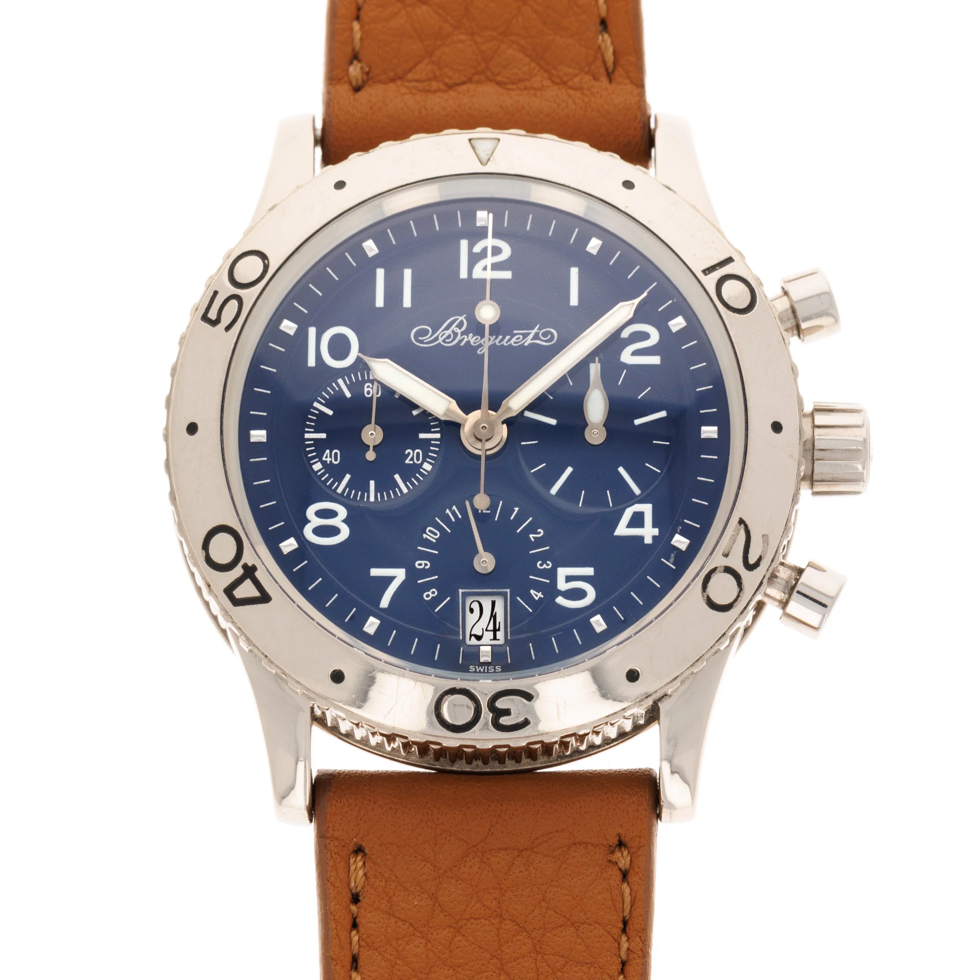 Breguet White Gold Type XX Transatlantique Ref. 3820