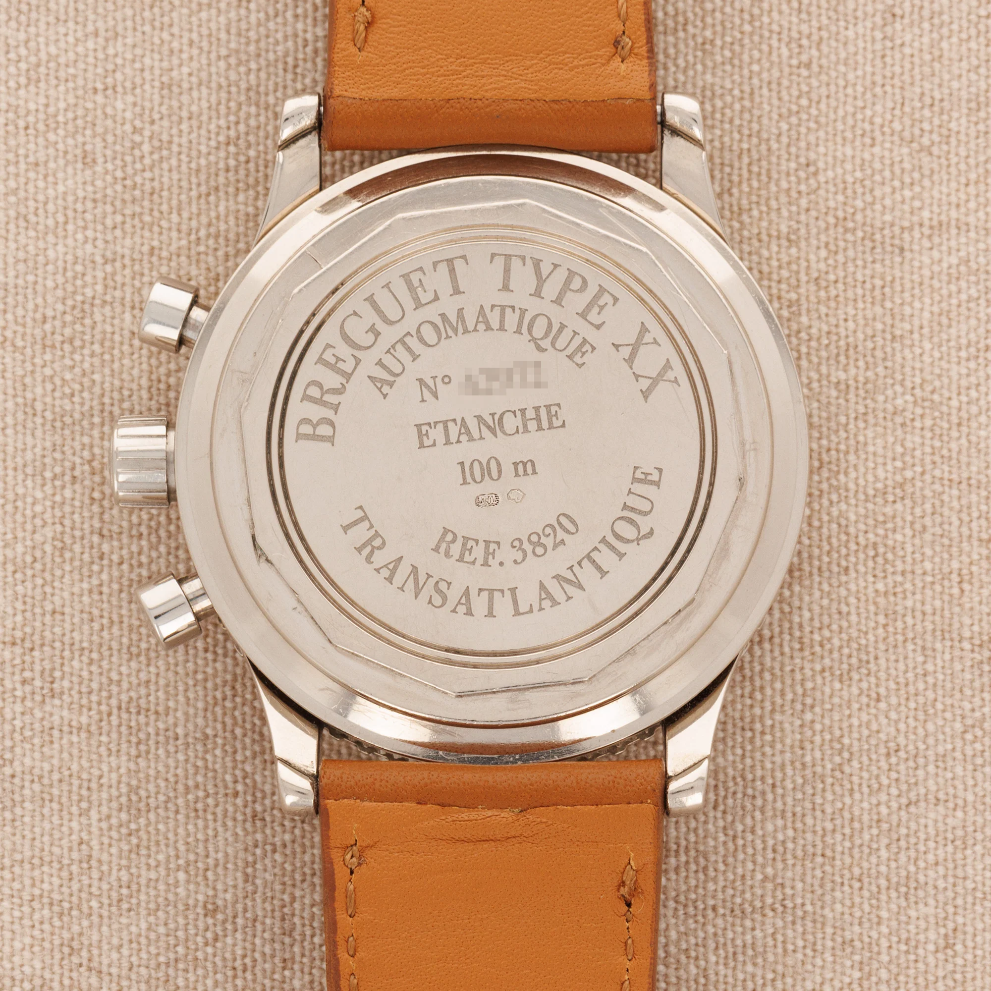 Breguet White Gold Type XX Transatlantique Ref. 3820 - Image 3