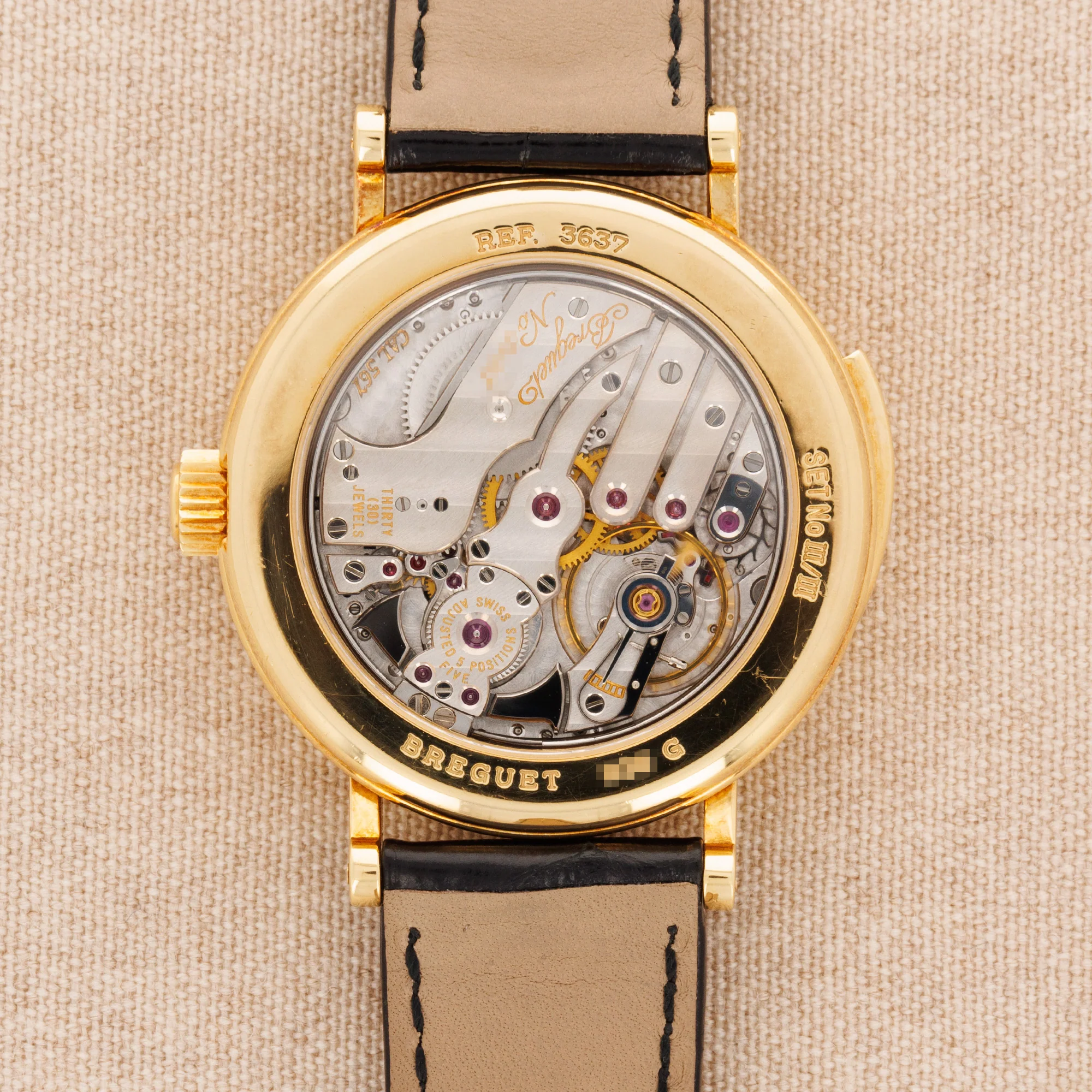 Breguet Yellow Gold Classique Minute Repeater ref. 3637 - Image 3
