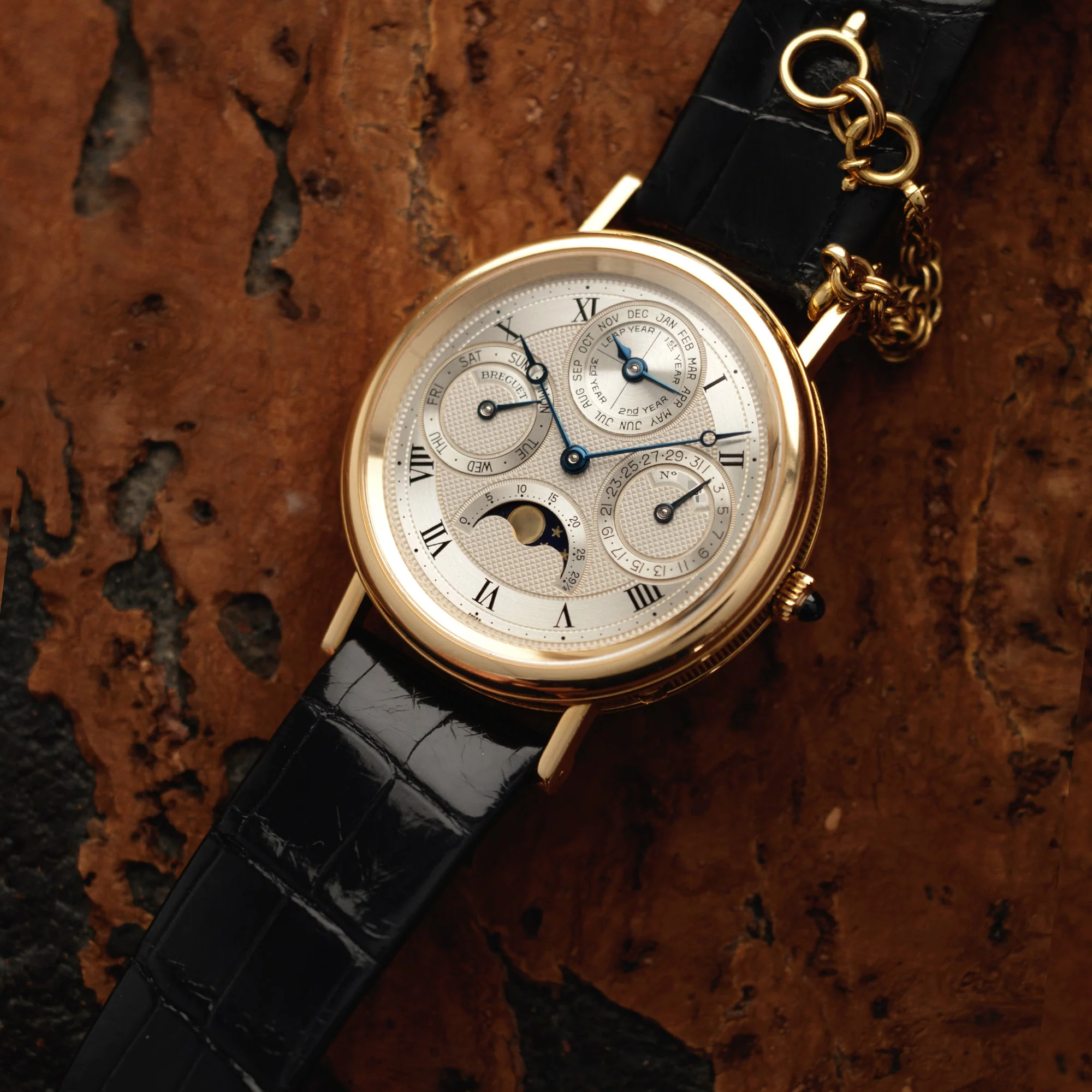 Breguet Yellow Gold Classique Perpetual Calendar Watch Ref. 3050 - Image 2