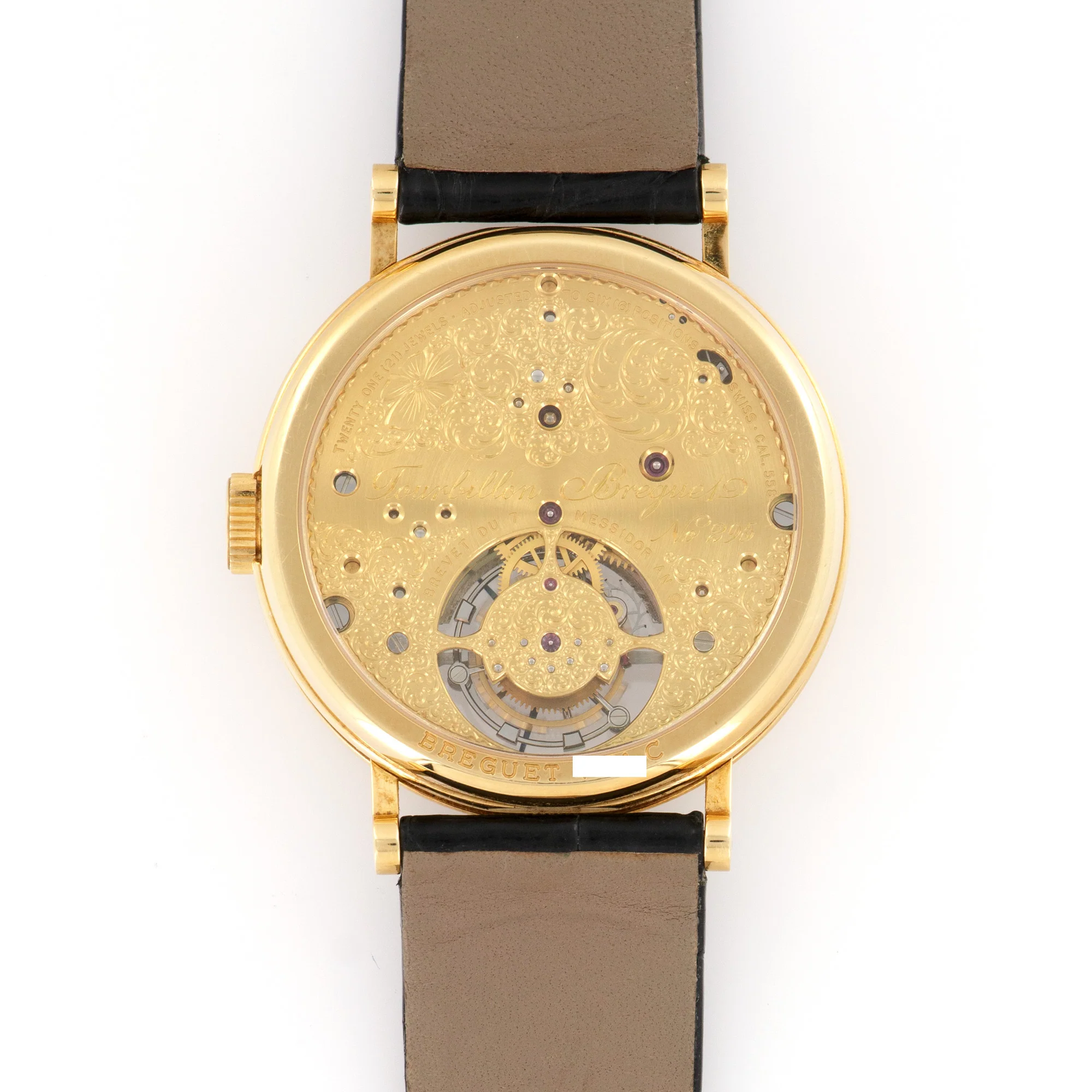 Breguet Yellow Gold Messidor Tourbillon Watch Ref. 3350 - Image 4