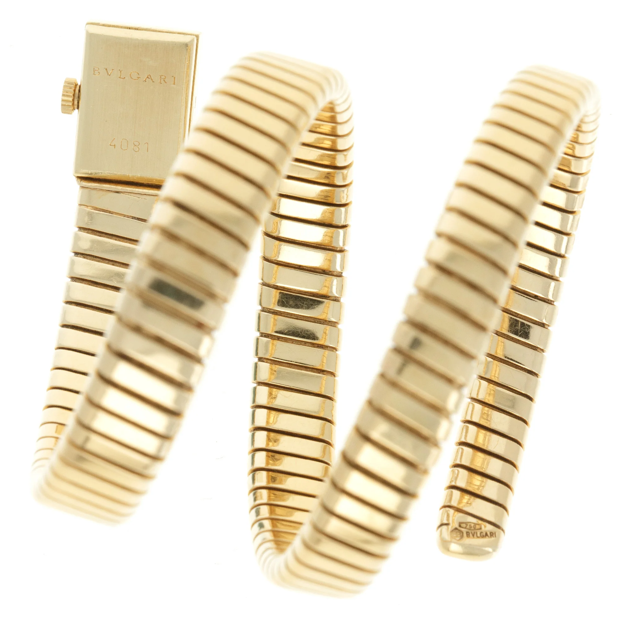 Bulgari Yellow Gold Serpenti Watch, 1960s - Image 4