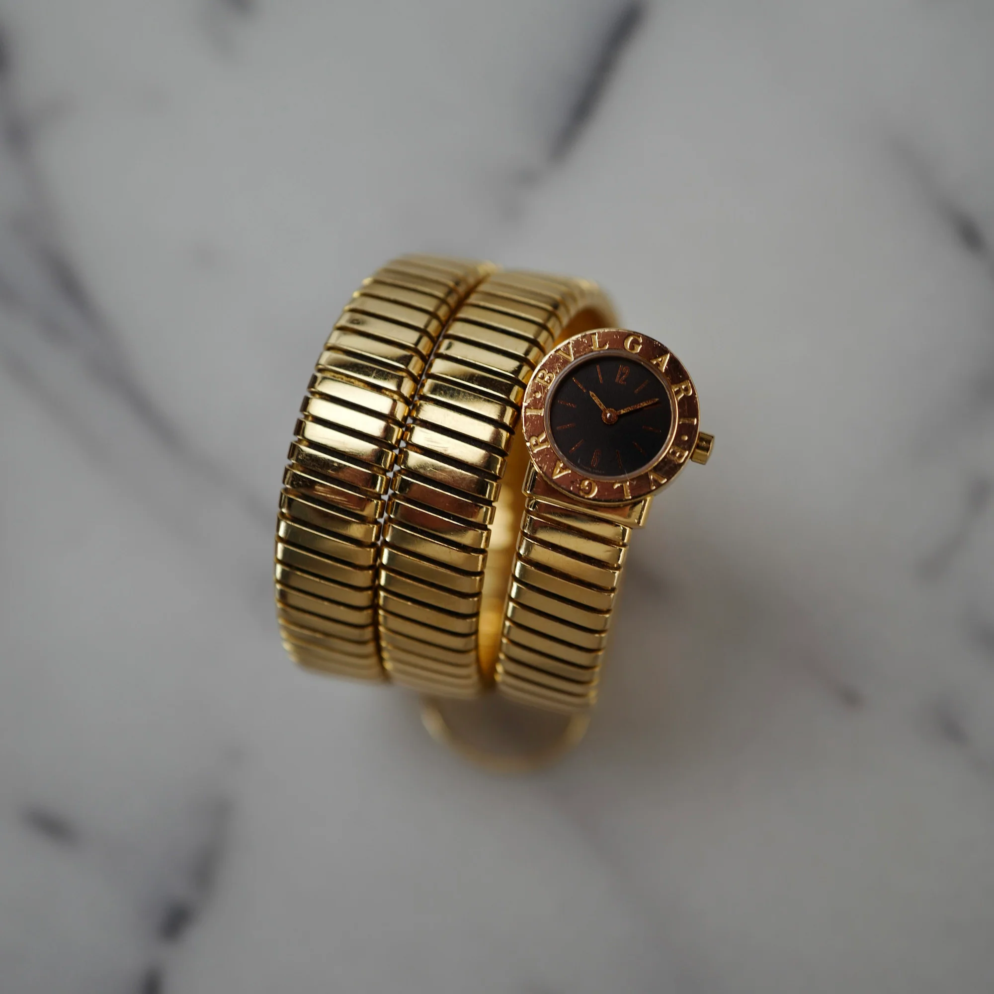 Bulgari Yellow Gold Serpenti Watch Ref. BB191T (New Arrival) - Image 4