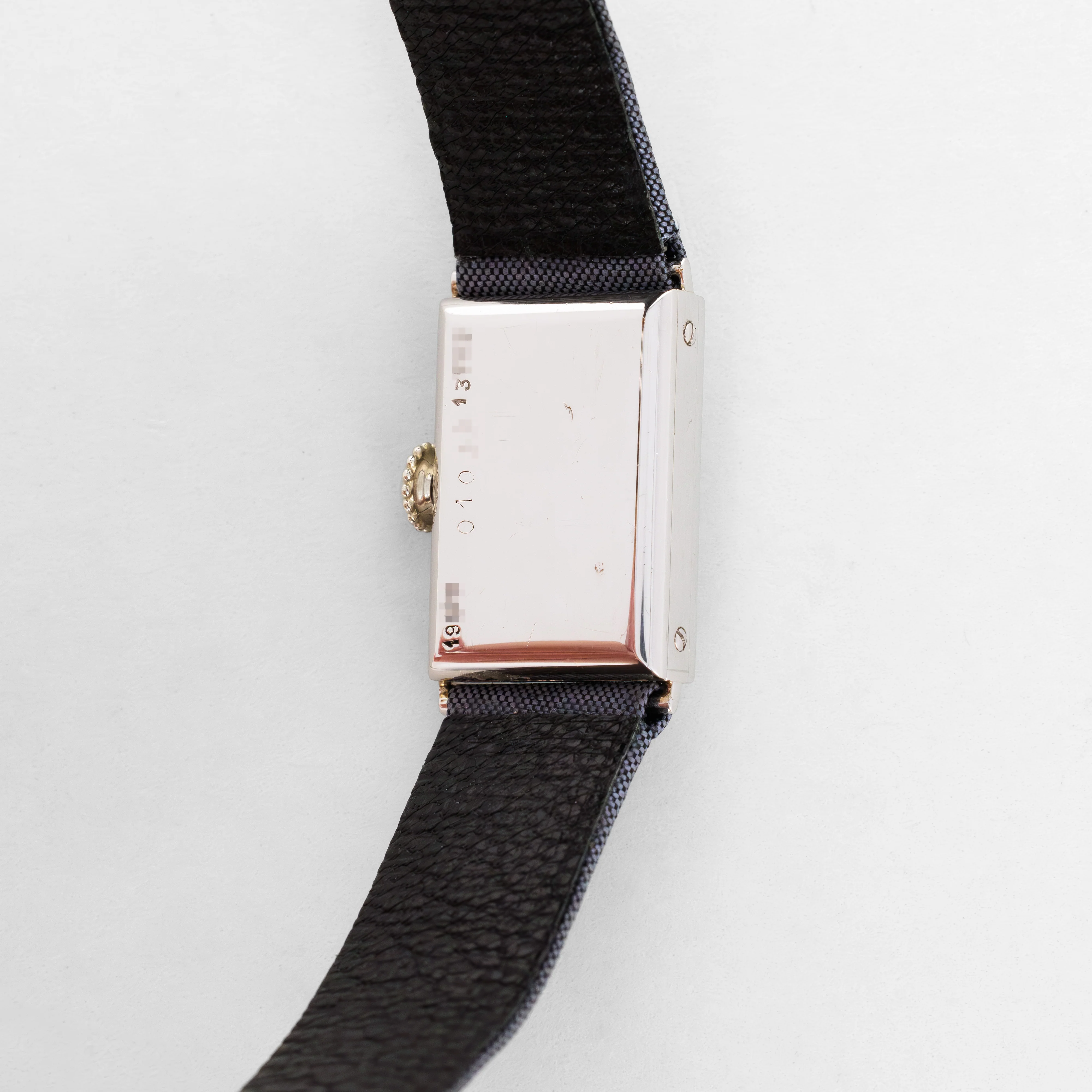 Cartier Platinum Art Deco Watch, European Watch & Clock, 1923 - Image 3