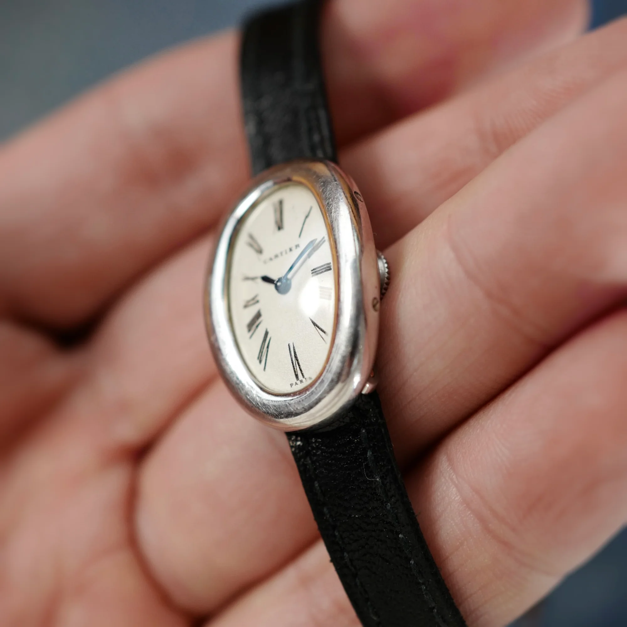 Cartier Platinum Baignoire Mechanical Watch - Image 5