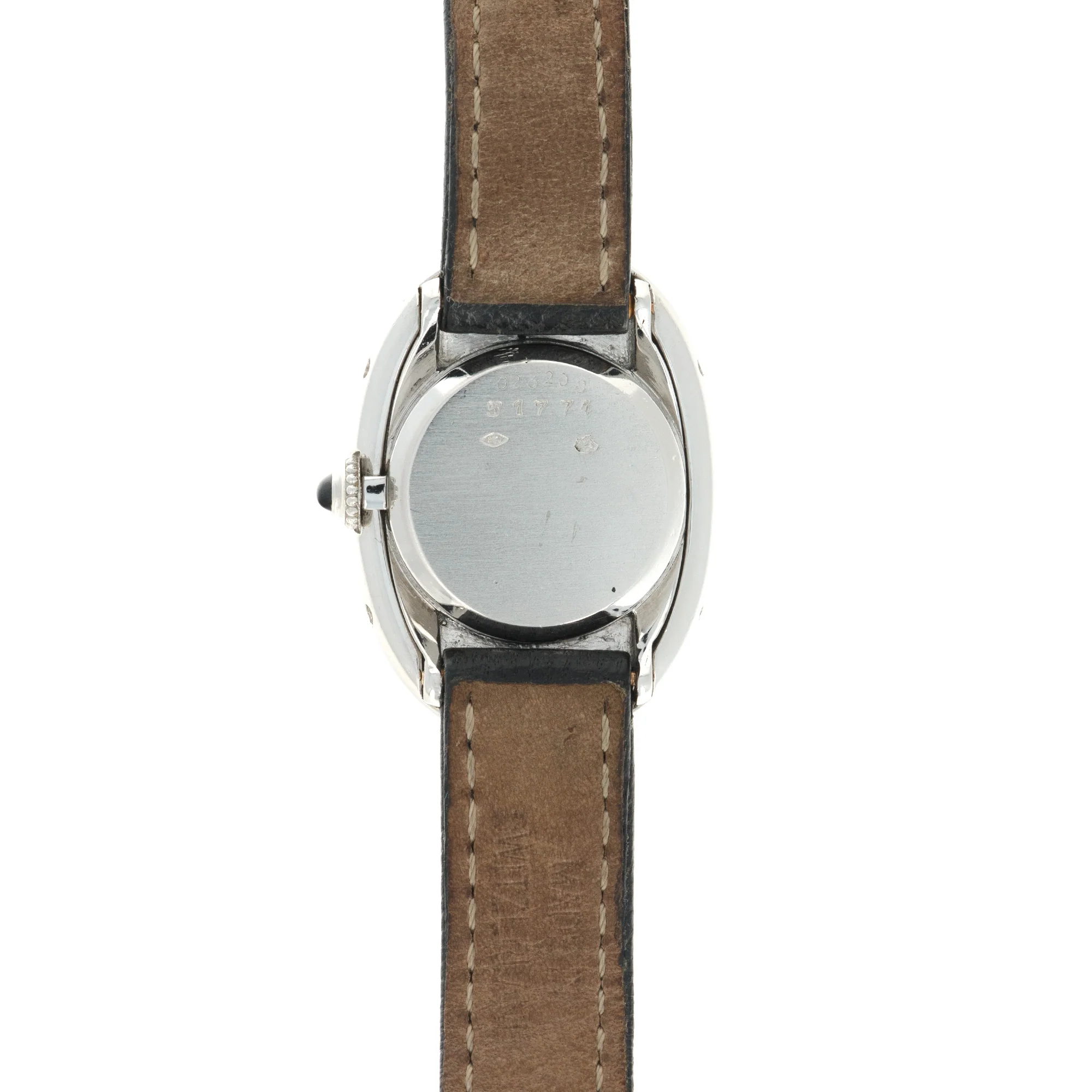 Cartier Platinum Baignoire Watch, 1960 - Image 4