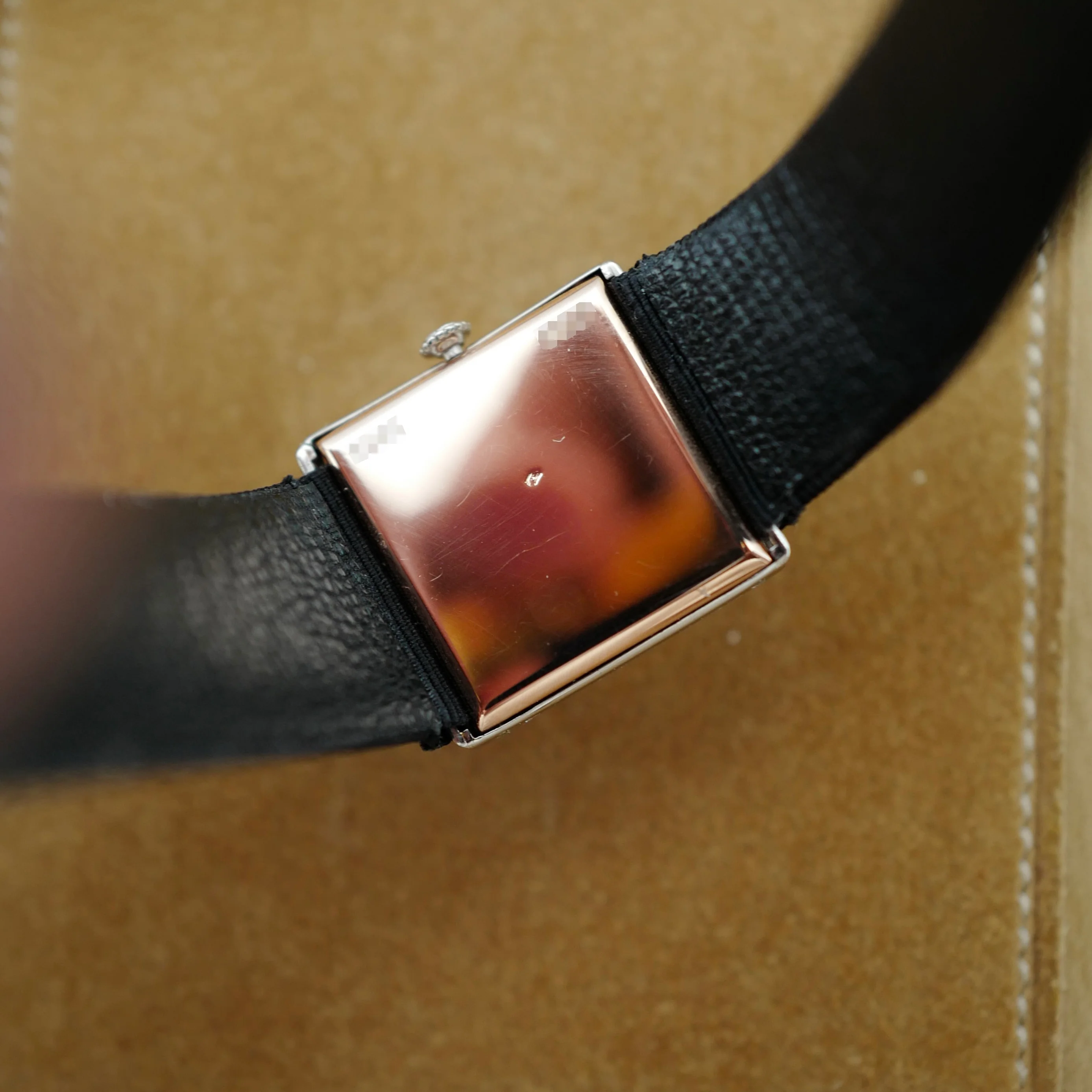 Cartier Platinum Onyx & Diamond Watch, 1910 (New Arrival) - Image 3