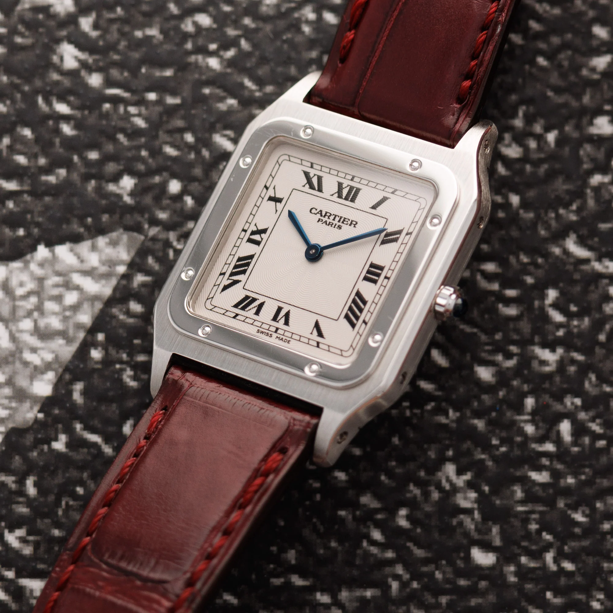 Cartier Platinum Santos Ref. 1575 - Image 2