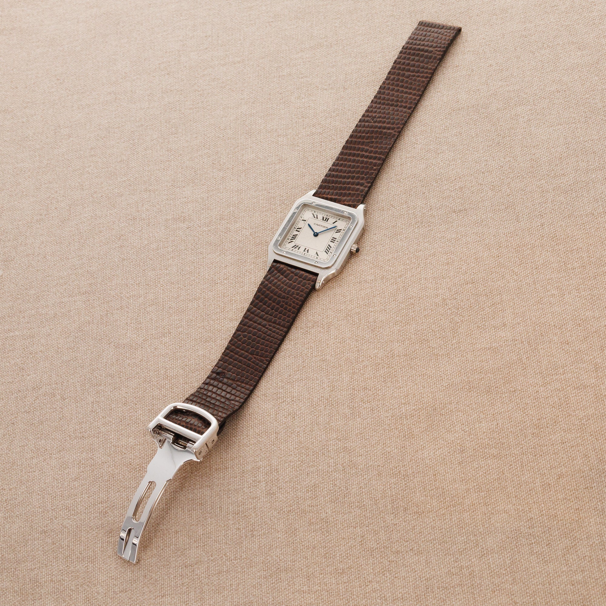 Cartier Platinum Santos Ref. 1575 - Image 5
