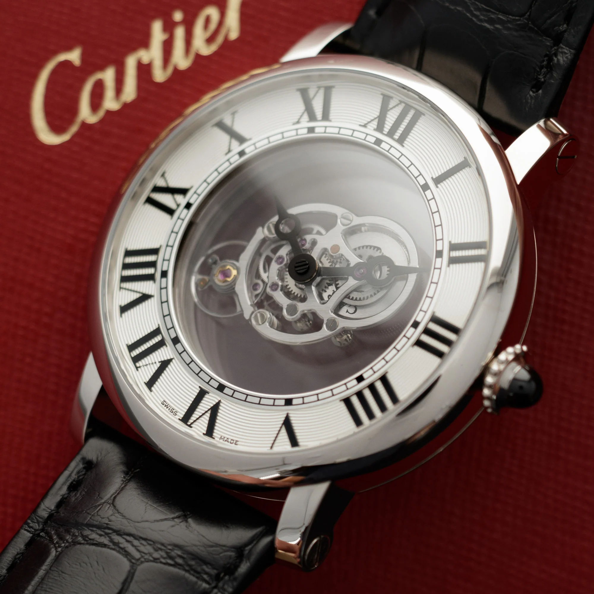 Cartier Skeleton Tourbillon Rotonde De Cartier Astromysterieux - Image 2