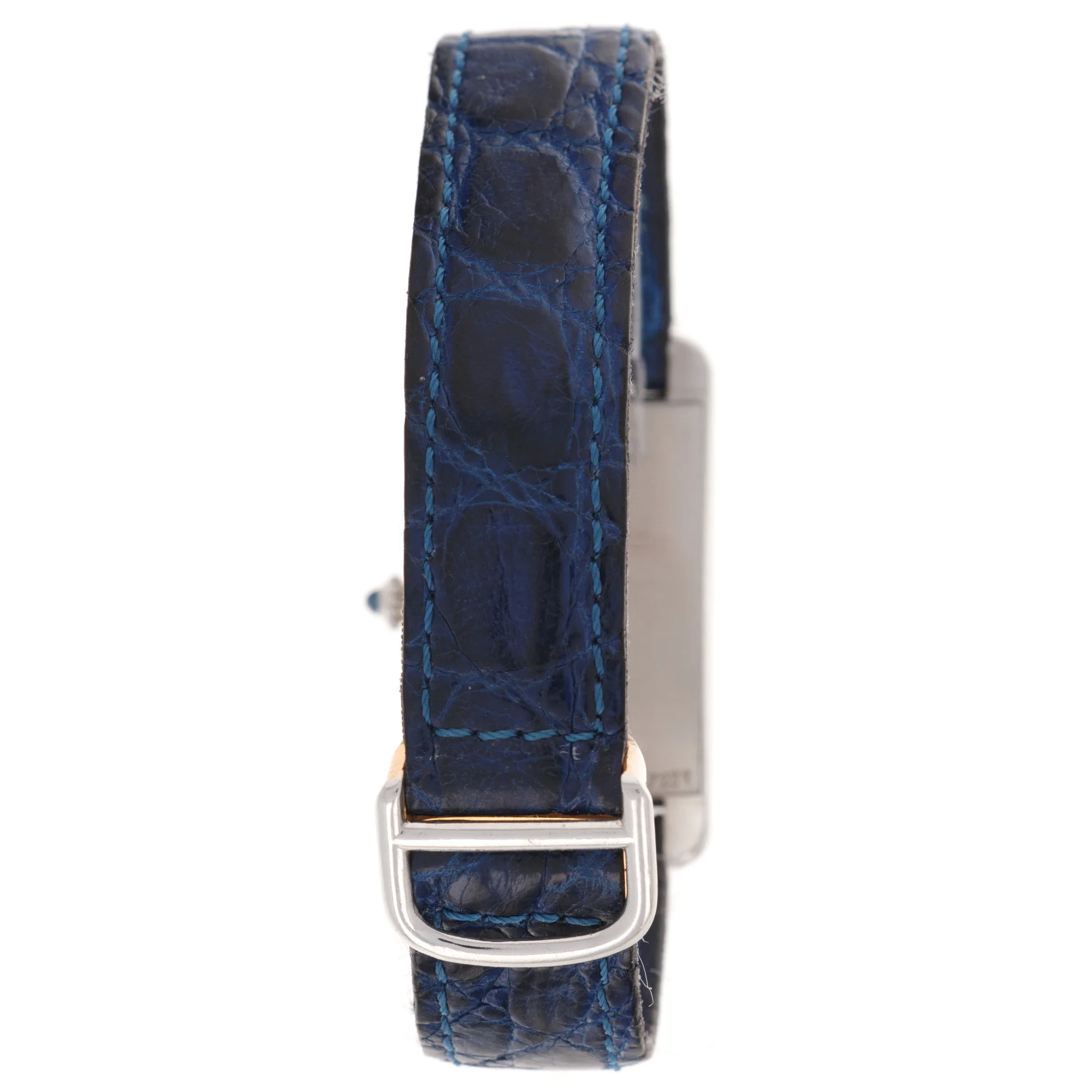Cartier Platinum Tank Cintree Medium Watch, 1920s - Image 5