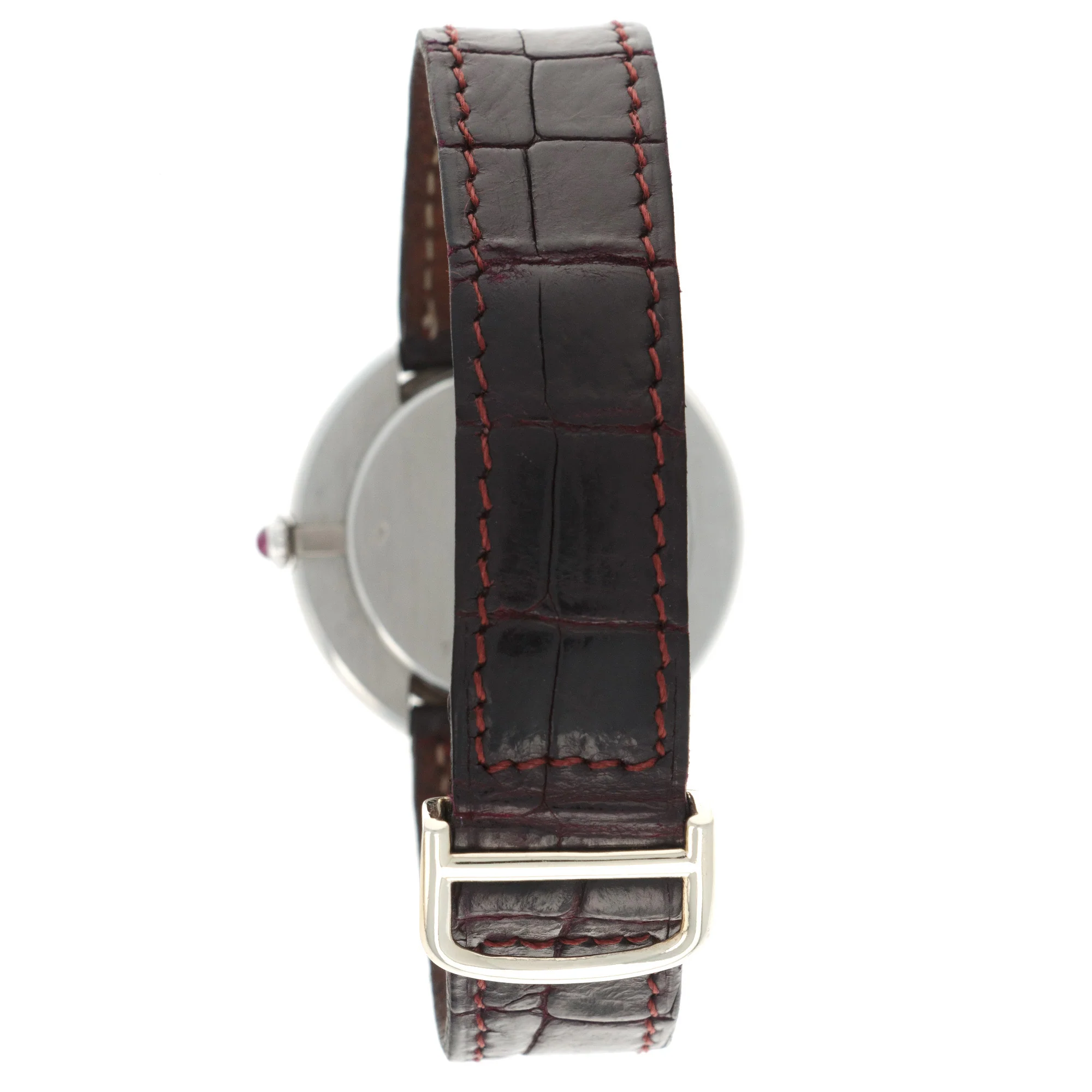 Cartier Platinum Vendome Watch, 1974 - Image 5