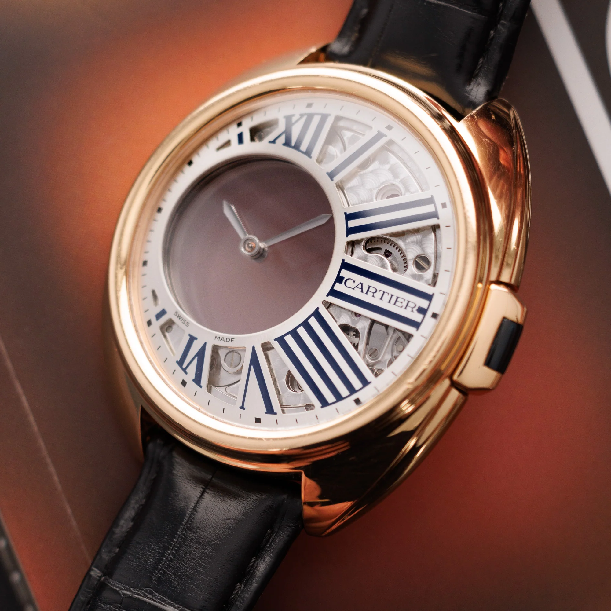 Cartier Rose Gold Cle de Cartier Mysterious Watch - Image 2