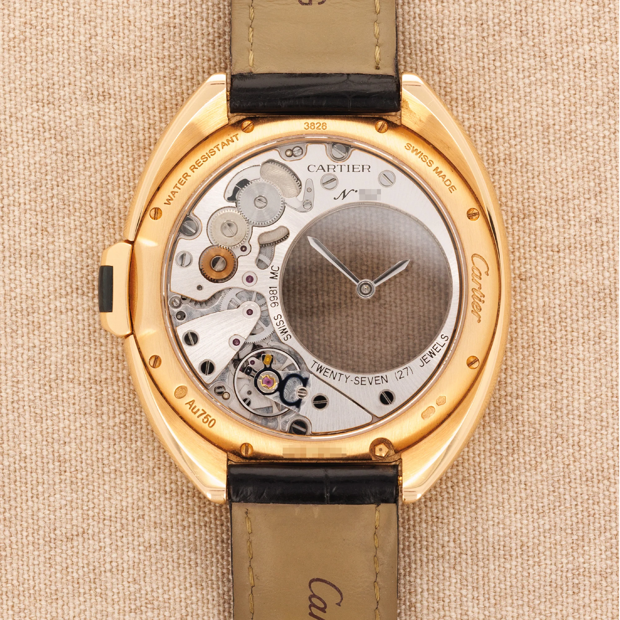 Cartier Rose Gold Cle de Cartier Mysterious Watch - Image 3