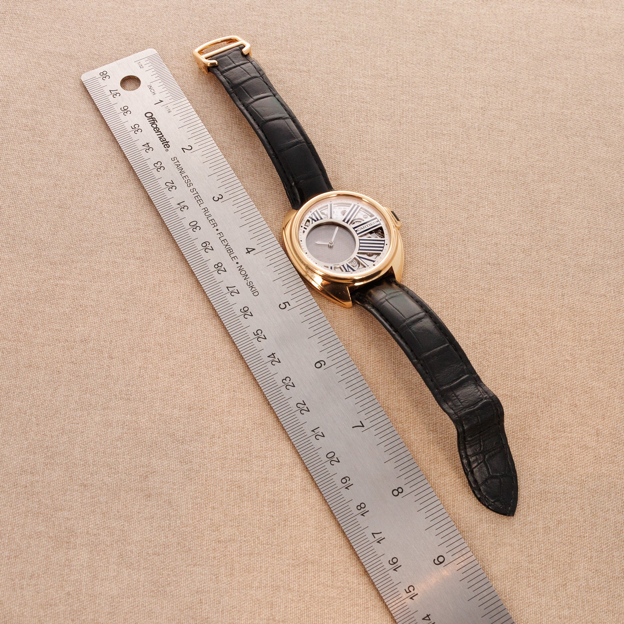 Cartier Rose Gold Cle de Cartier Mysterious Watch - Image 4