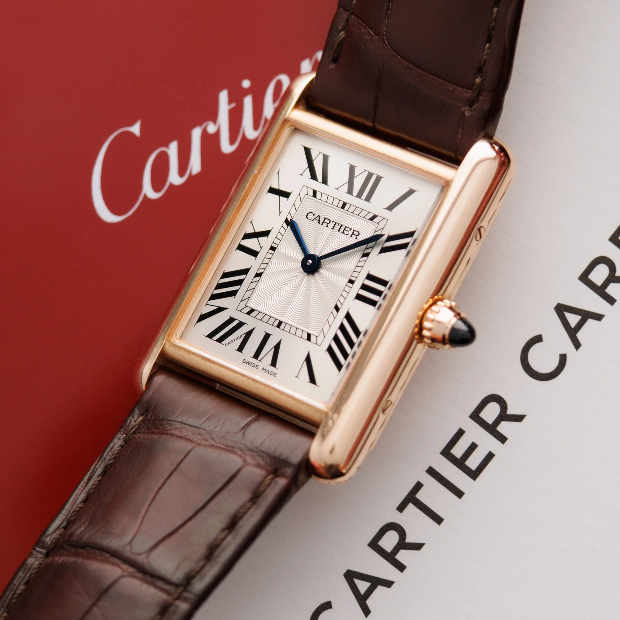 Cartier Rose Gold Tank Ref. WGTA0011 - Image 2