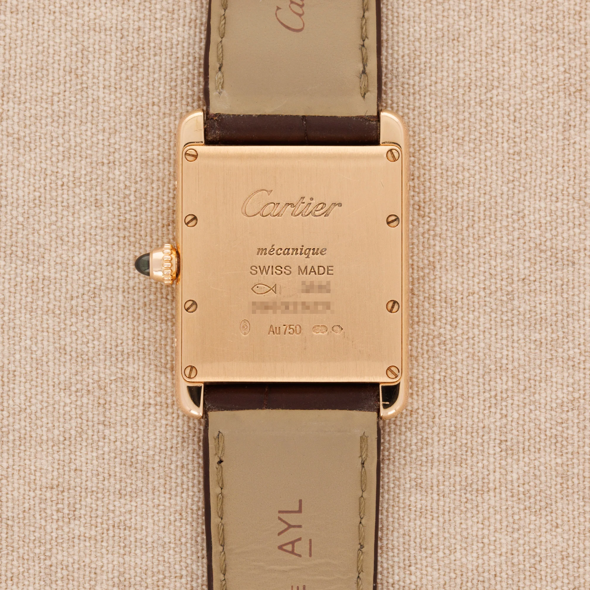 Cartier Rose Gold Tank Ref. WGTA0011 - Image 3