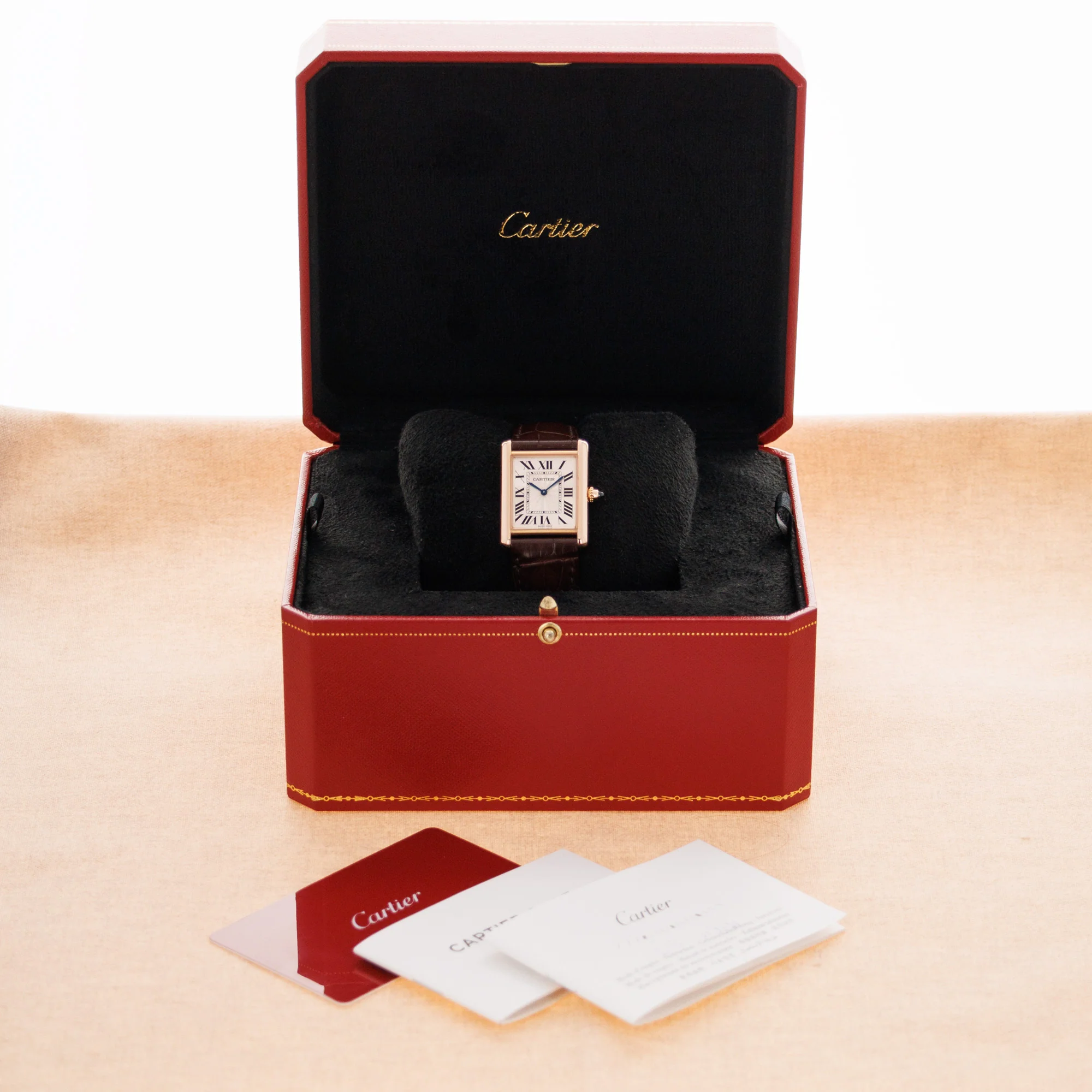 Cartier Rose Gold Tank Ref. WGTA0011 - Image 6