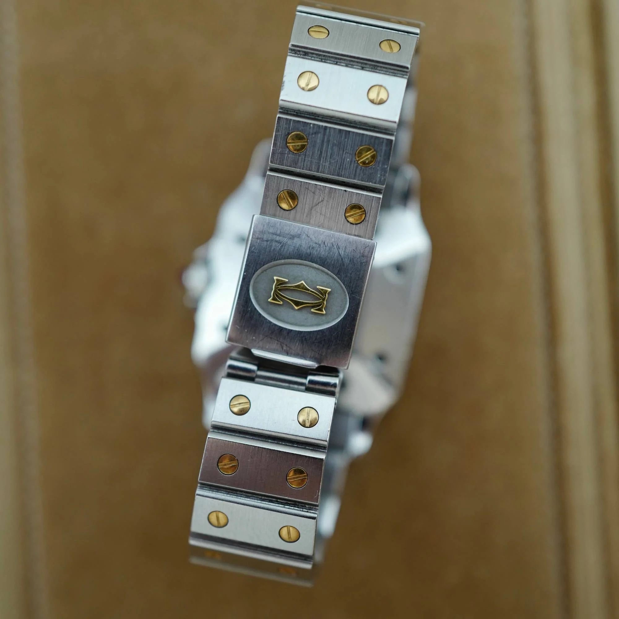 Cartier Steel and Gold Santos Ref. 2961 with Original Paper - Image 5