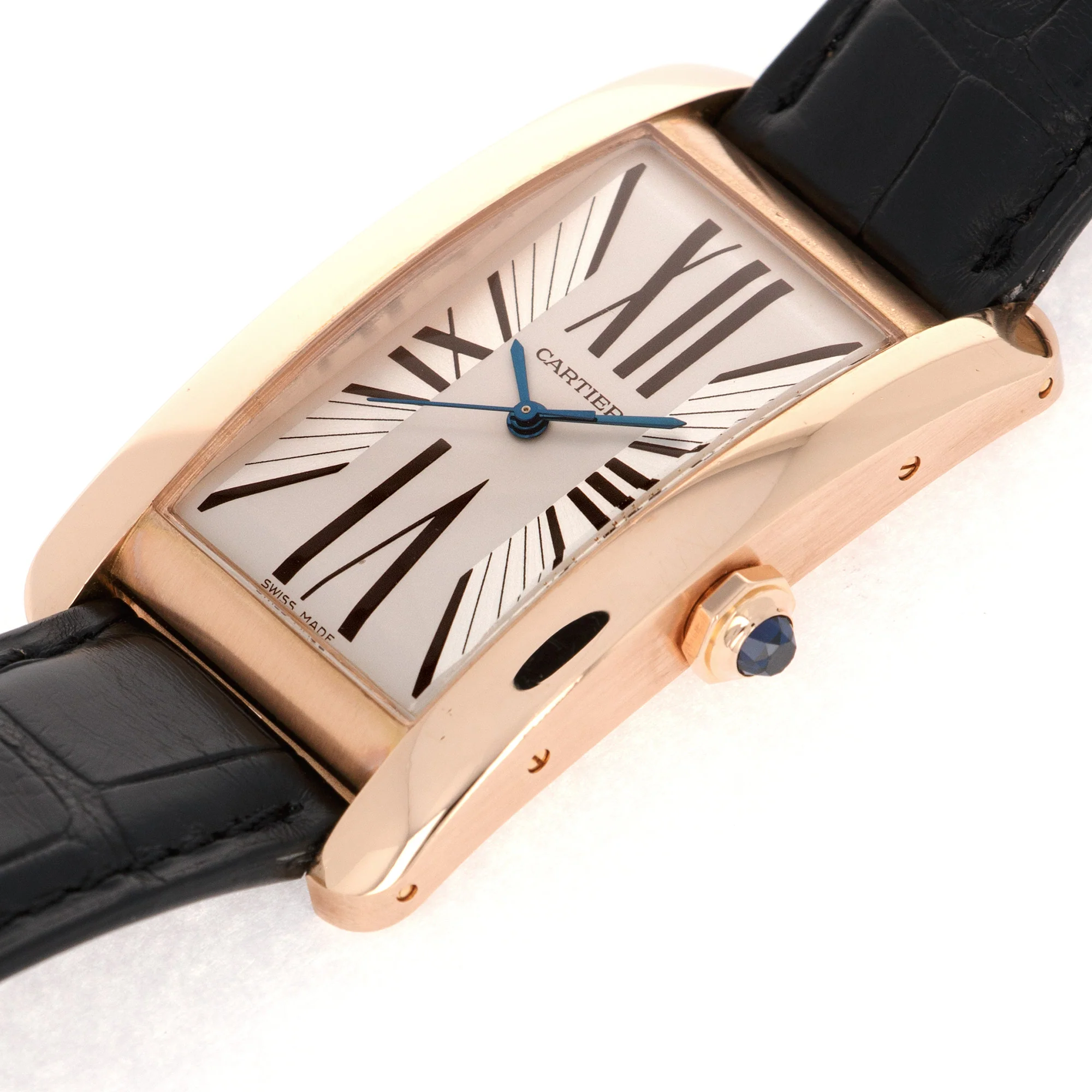 Cartier Tank Americaine Large Rose Gold Ref. 2505 - Image 4