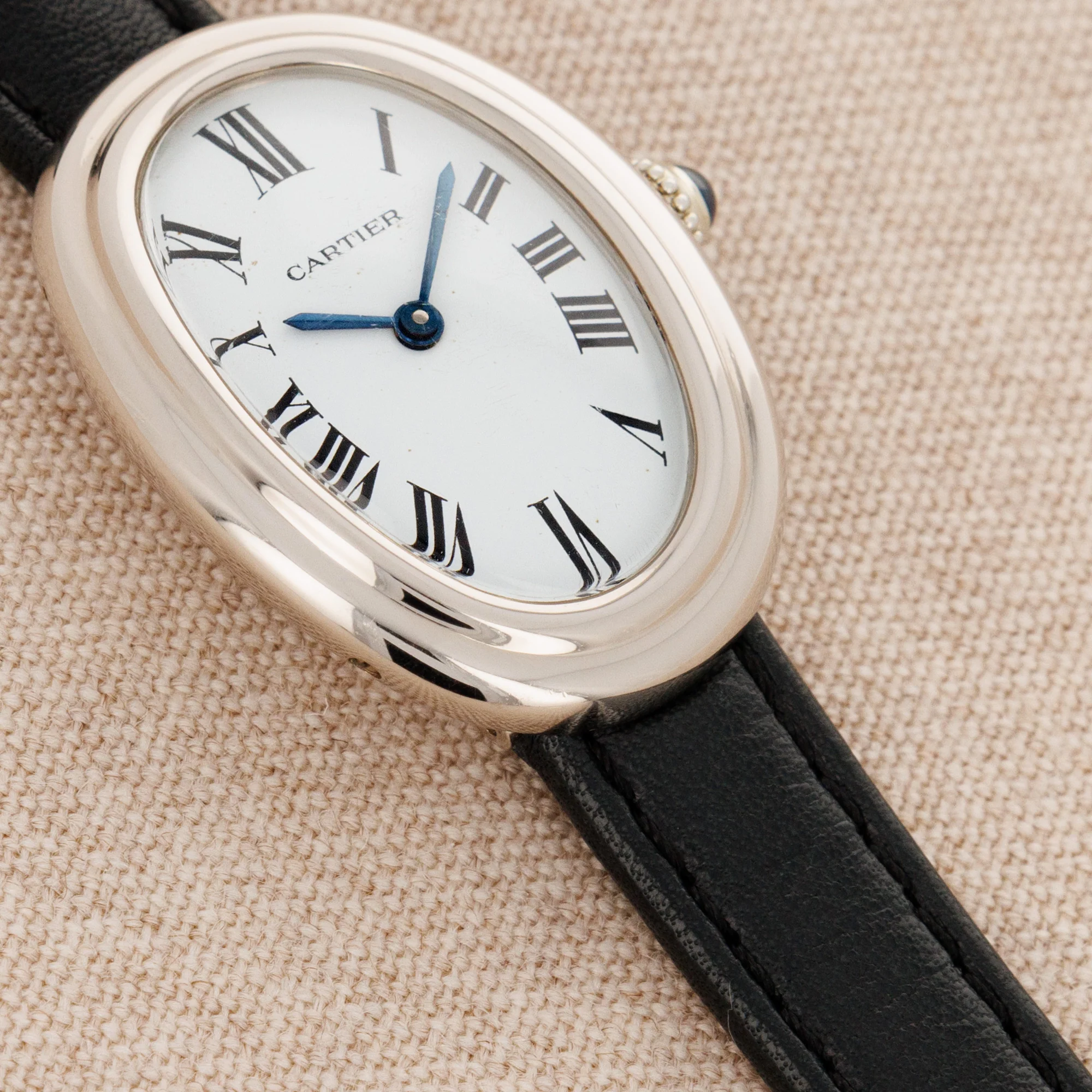 Cartier White Gold Baignoire Watch - Image 4