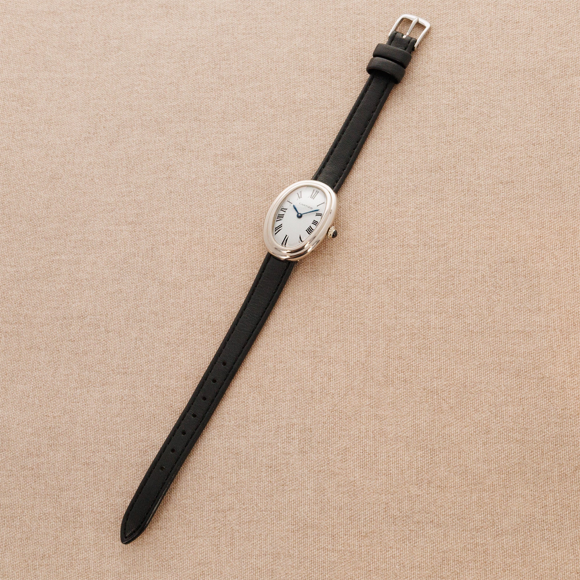 Cartier White Gold Baignoire Watch - Image 5
