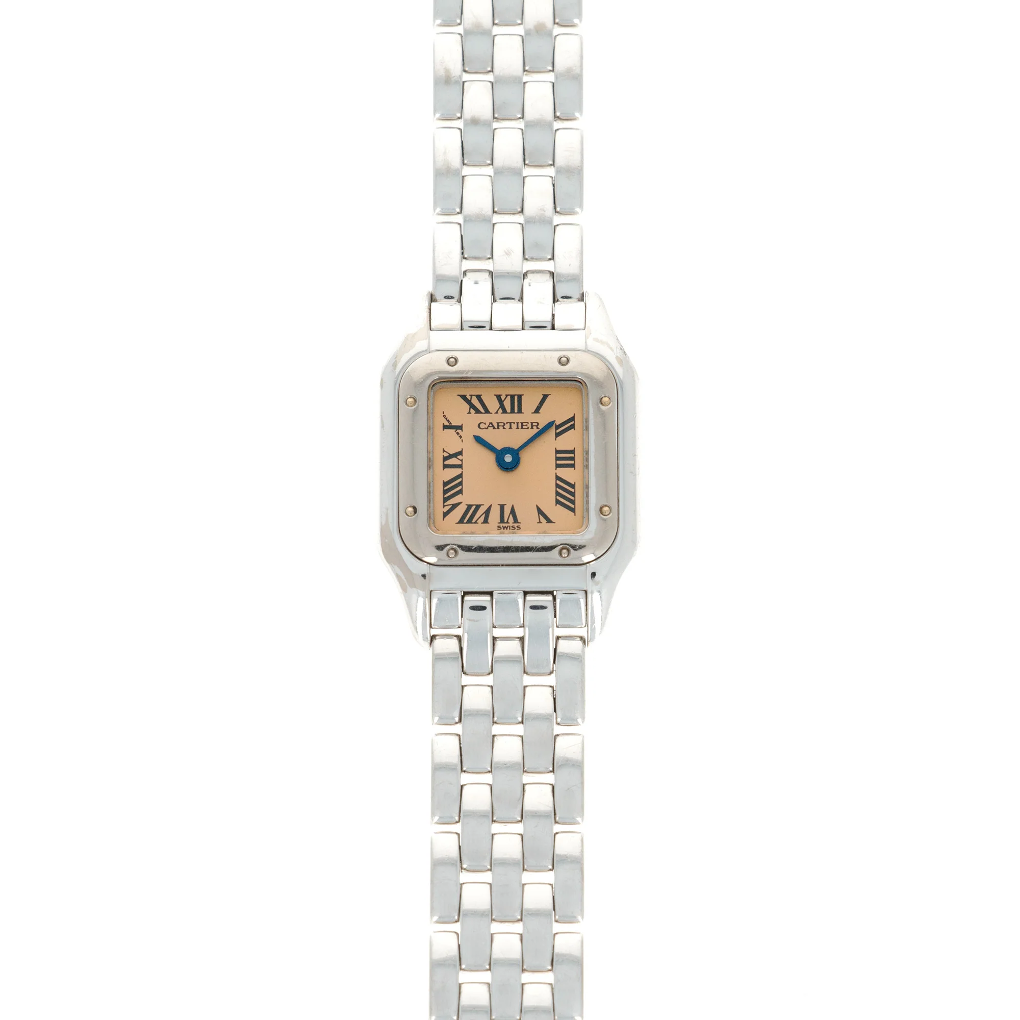 Cartier White Gold Panthere Mini Watch