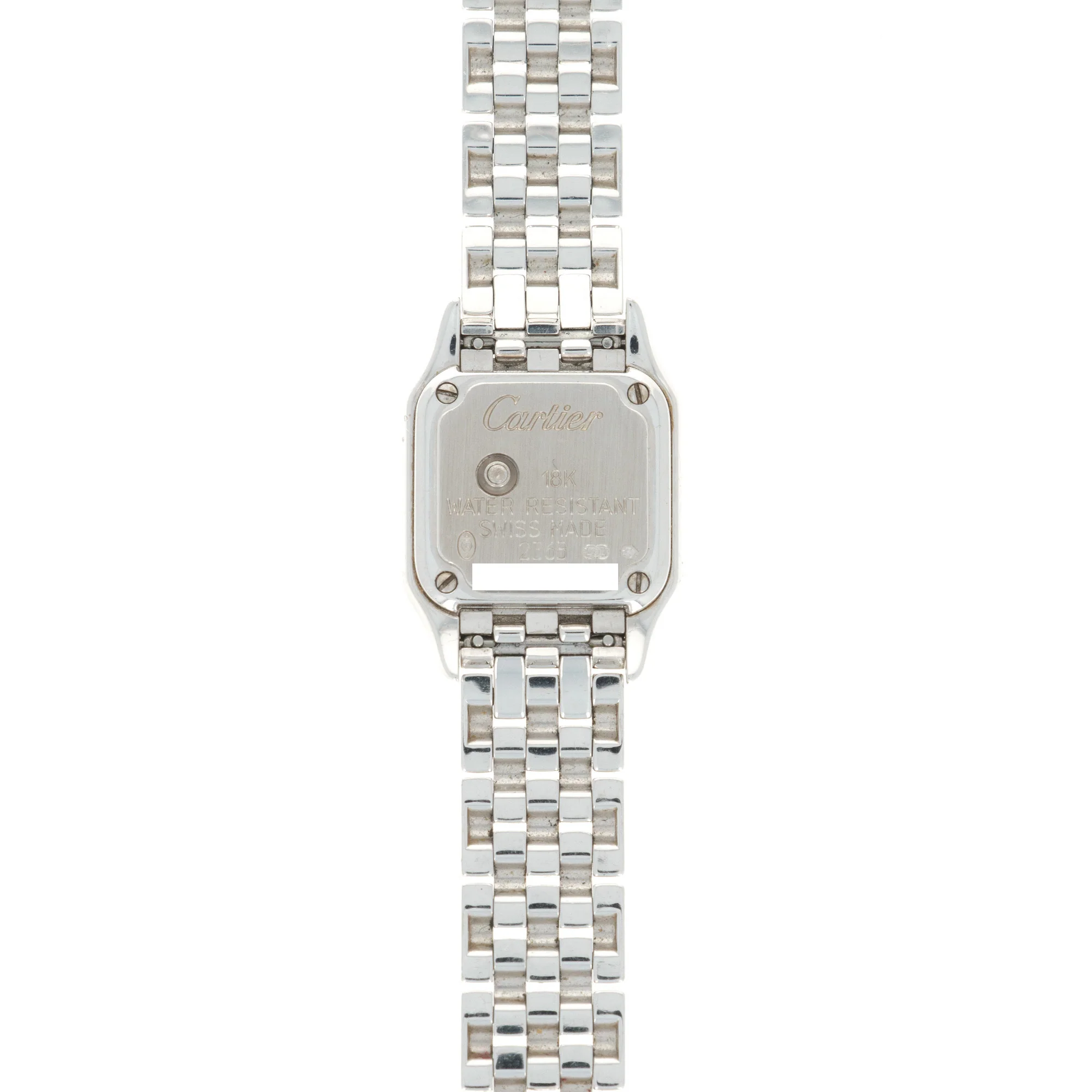 Cartier White Gold Panthere Mini Watch - Image 3